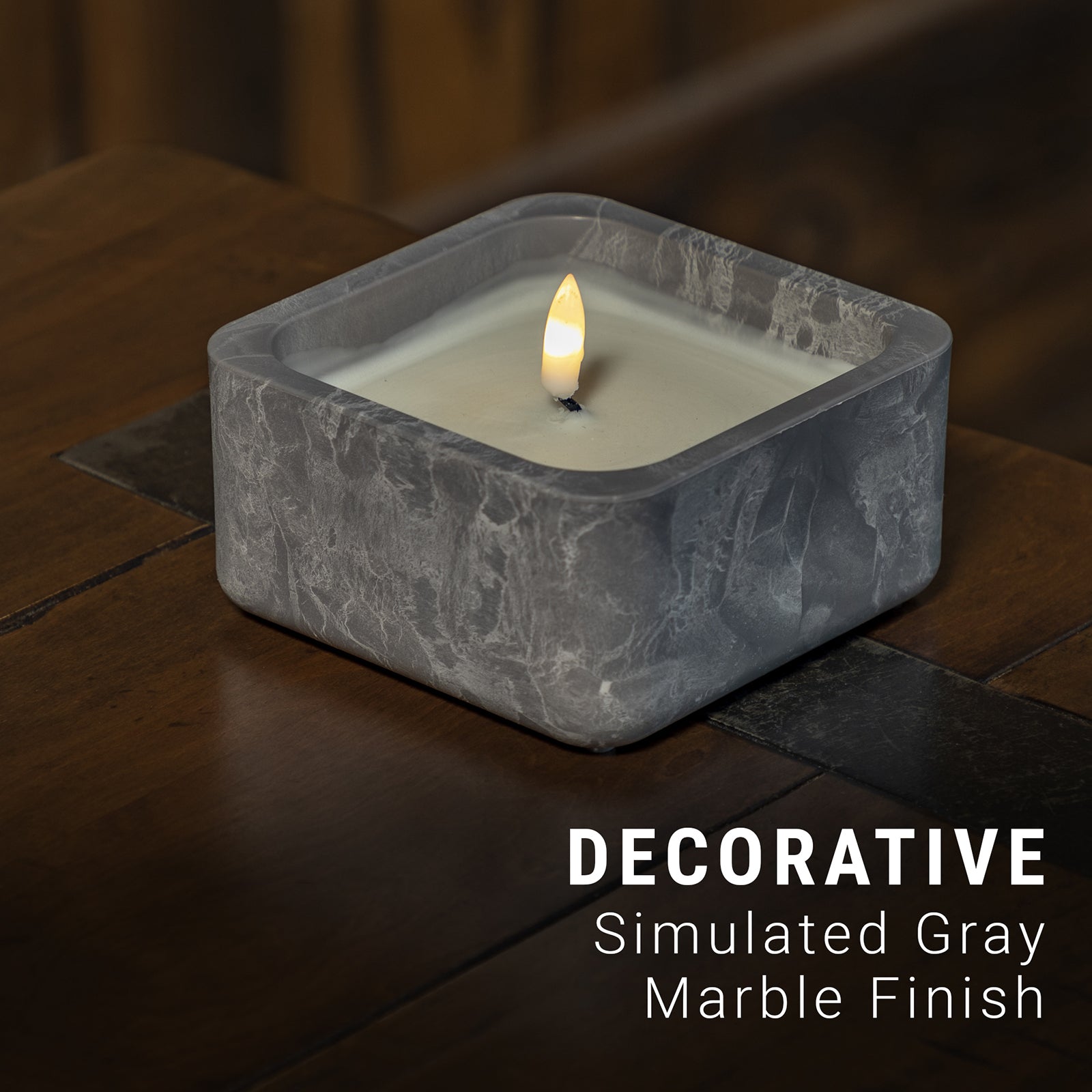 LitezAll® Flameless Candle in Decorative Holder - LitezAll