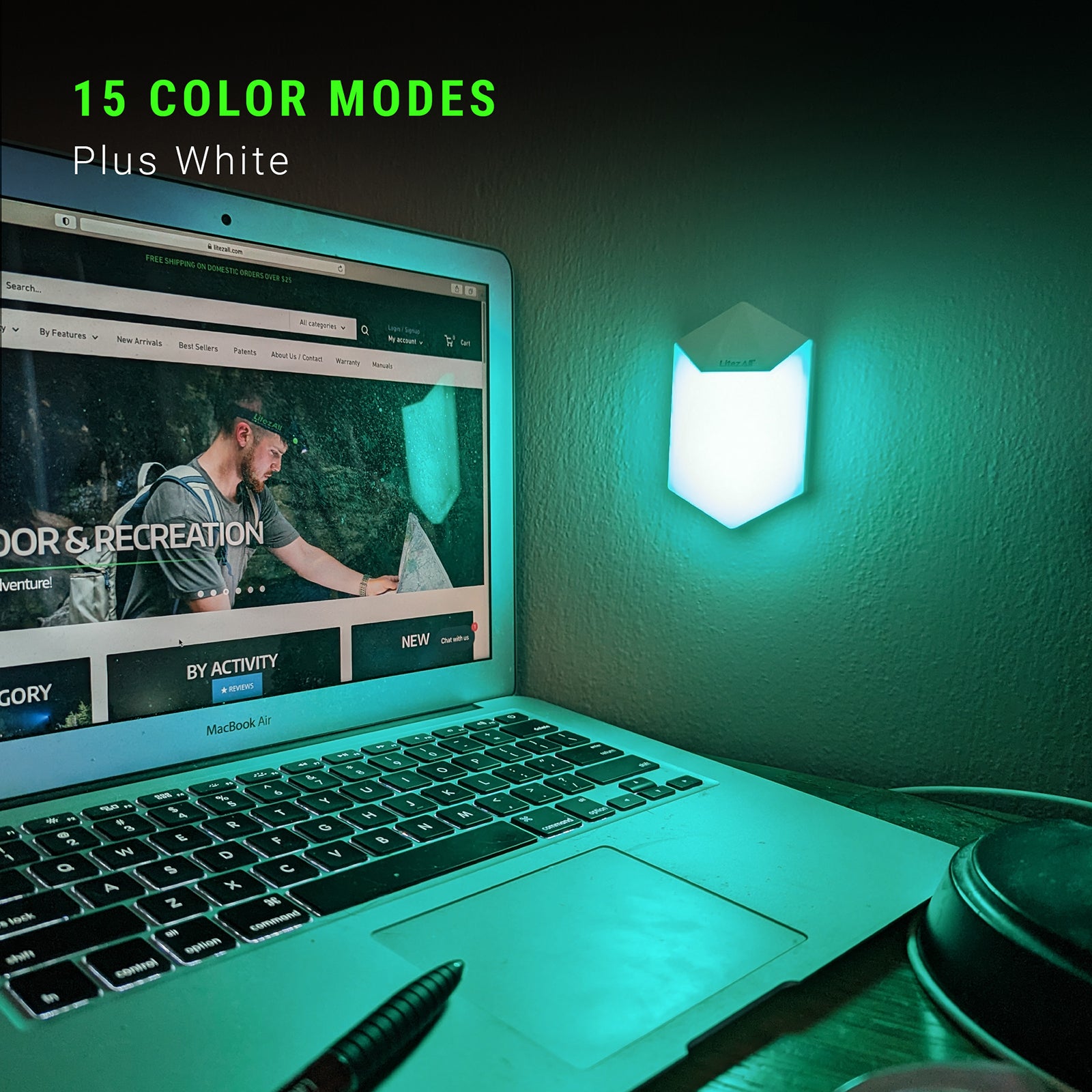 LitezAll Remote Control RGB Prism Light - LitezAll