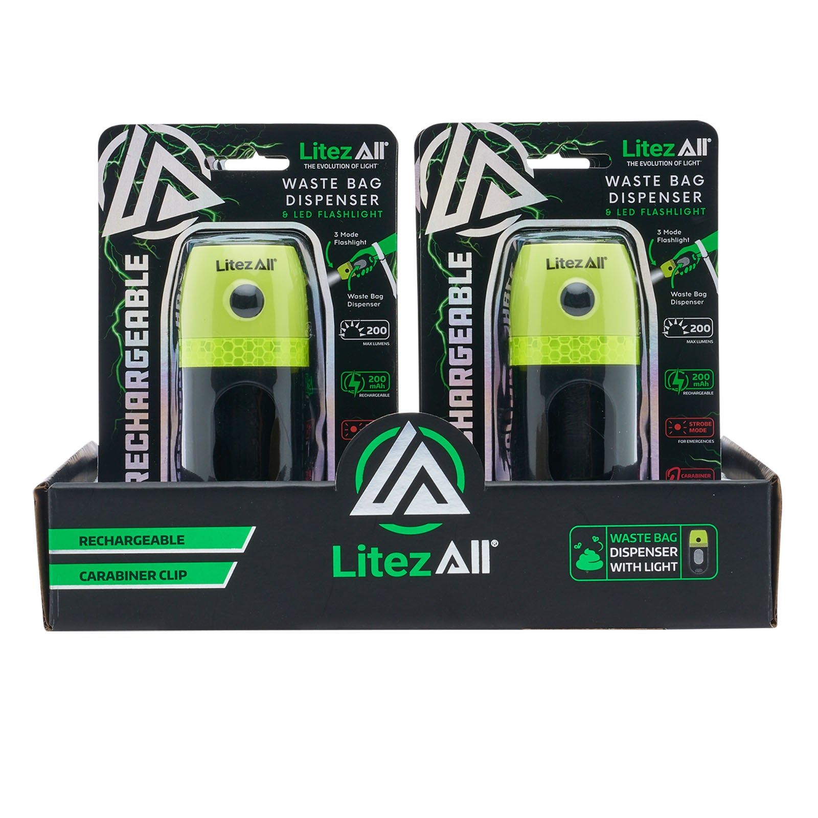 ゆがみーるlite LitezAll Doggy Pooh Bag Rechargeable Light - LitezAll