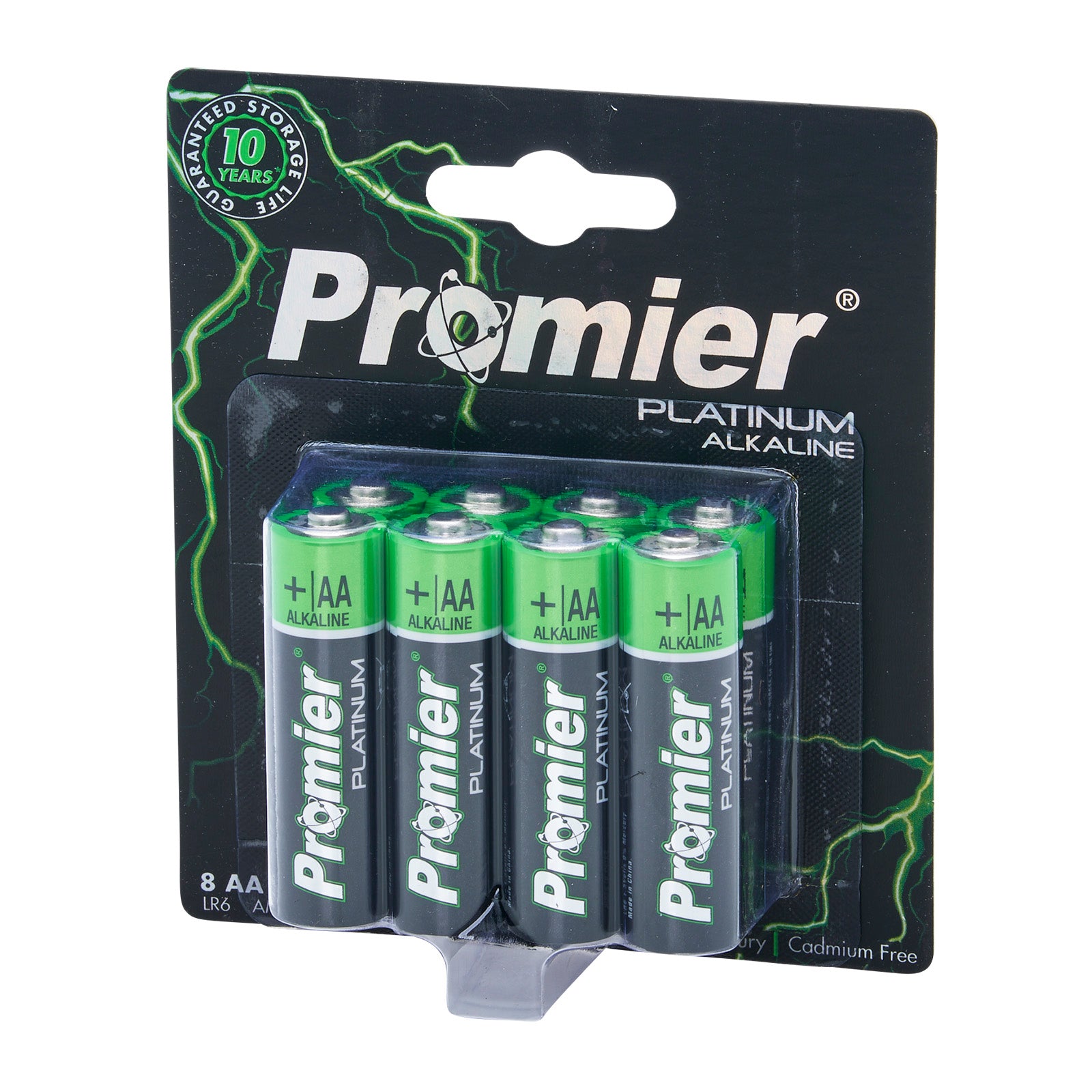 Promier® AA Alkaline 8 Pack