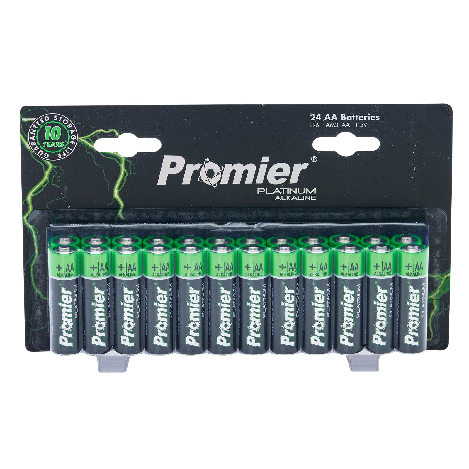 Promier® AA Platinum Alkaline Battery 24 Pack