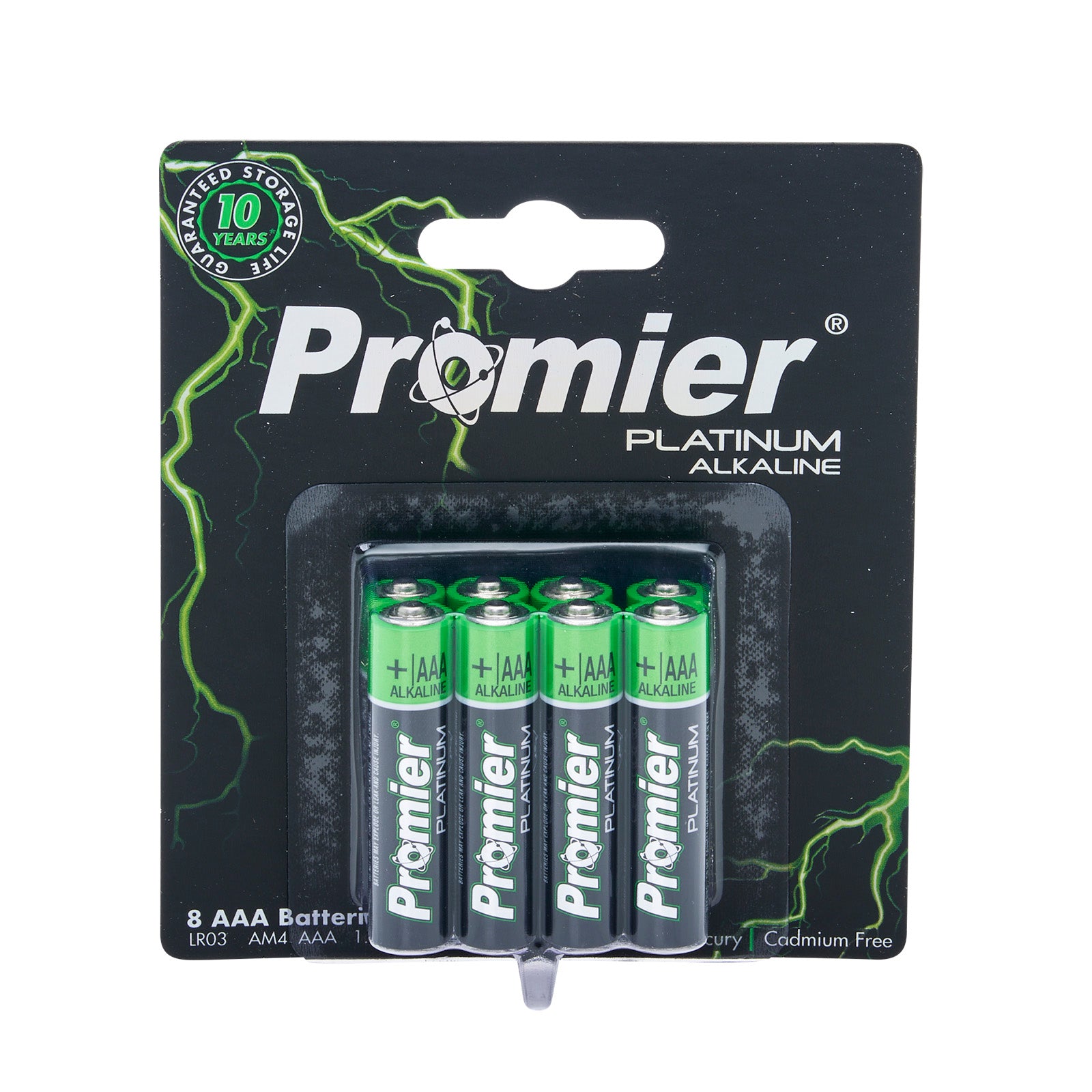 Promier® AAA Alkaline 8 Pack
