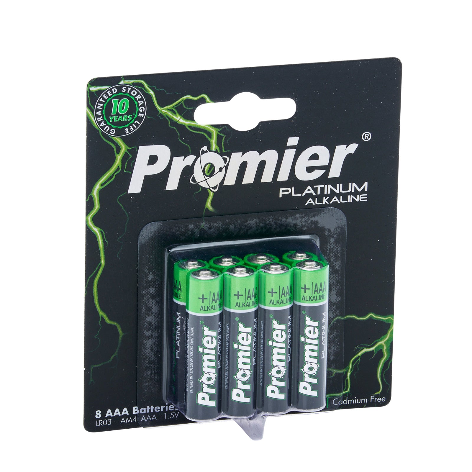 Promier® AAA Alkaline 8 Pack