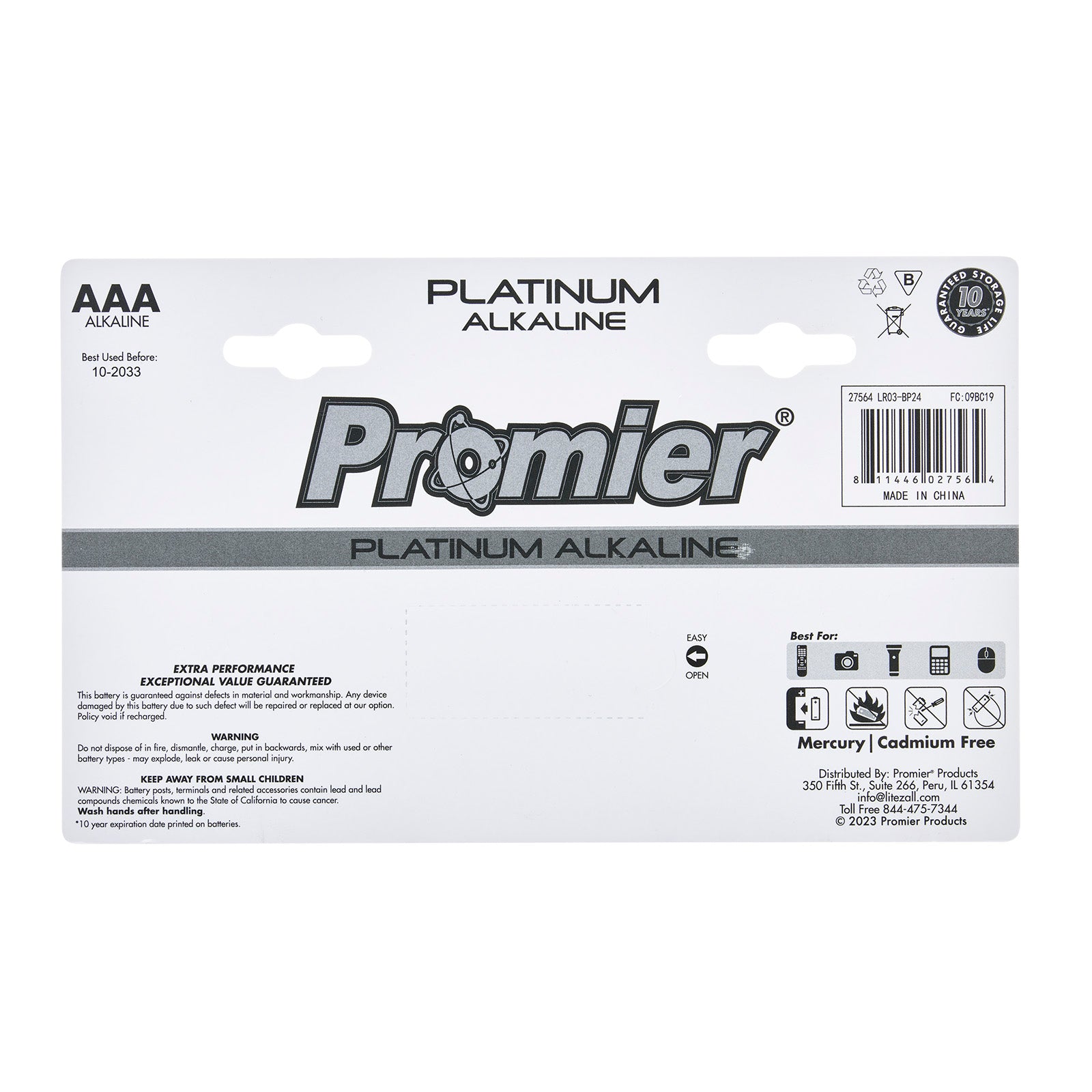 Promier® AAA Alkaline 24 Pack