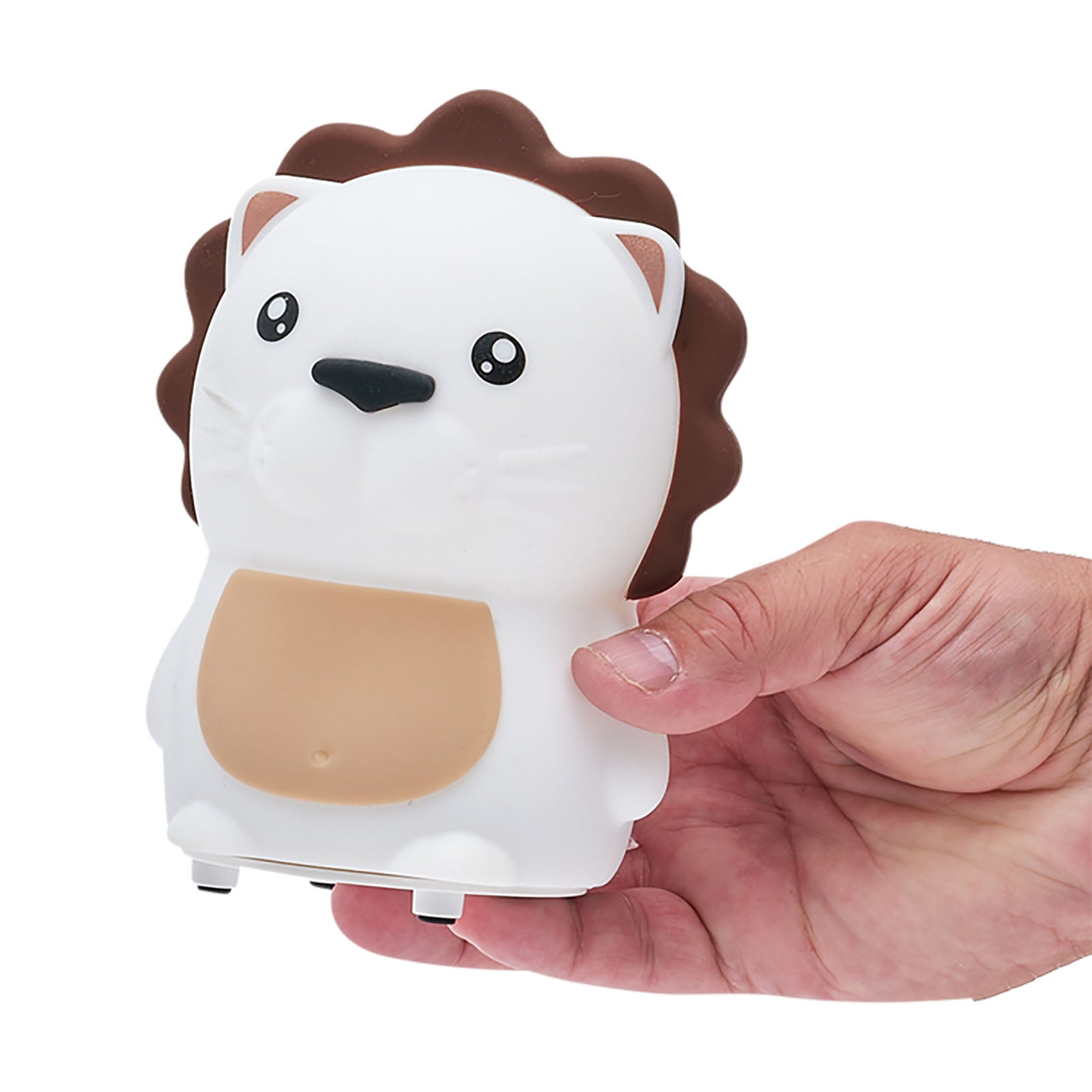 LitezAll Lion Squishable Color Changing Silicone Lantern - LitezAll