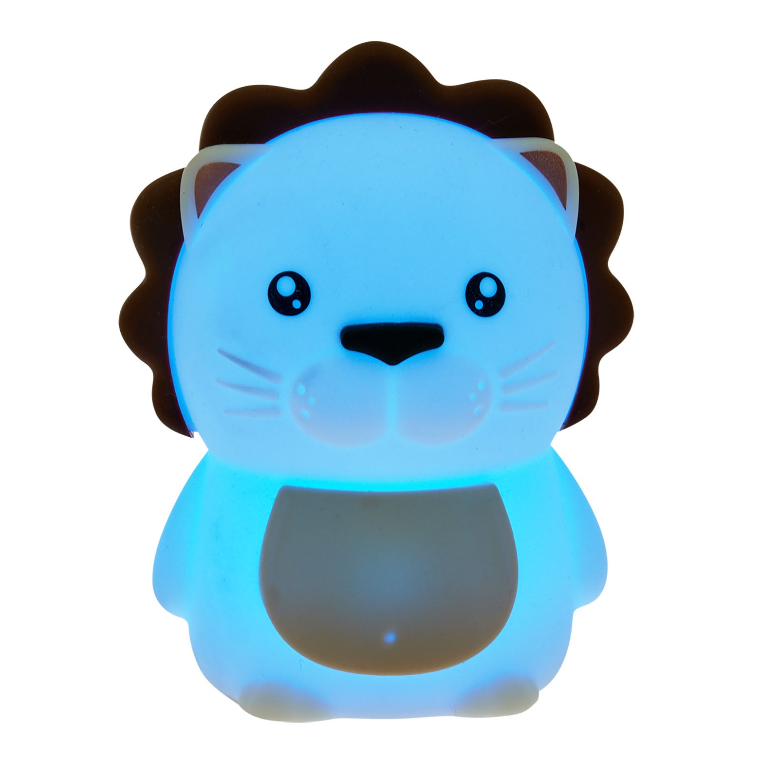 LitezAll Lion Squishable Color Changing Silicone Lantern - LitezAll