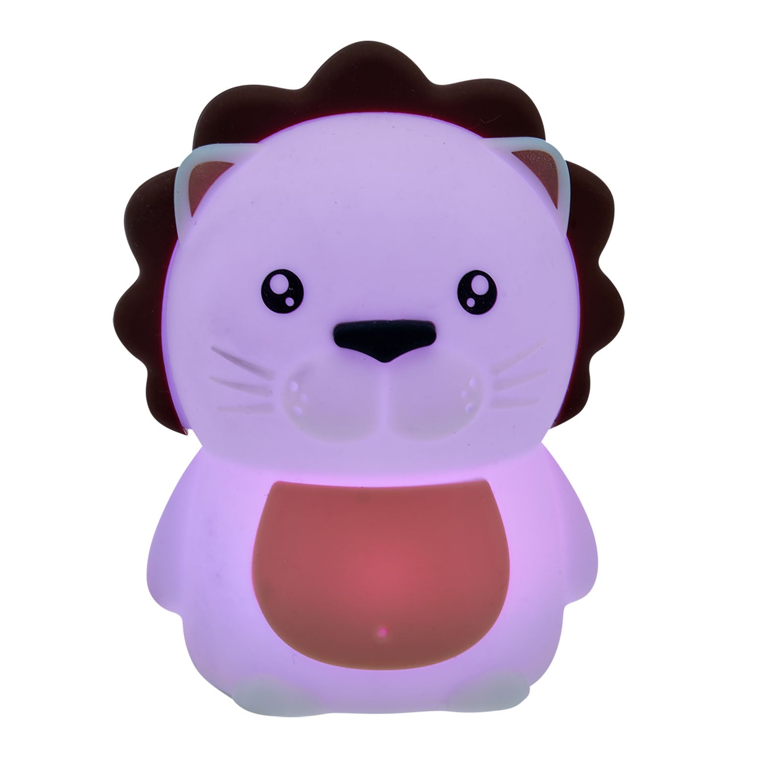 LitezAll Lion Squishable Color Changing Silicone Lantern - LitezAll