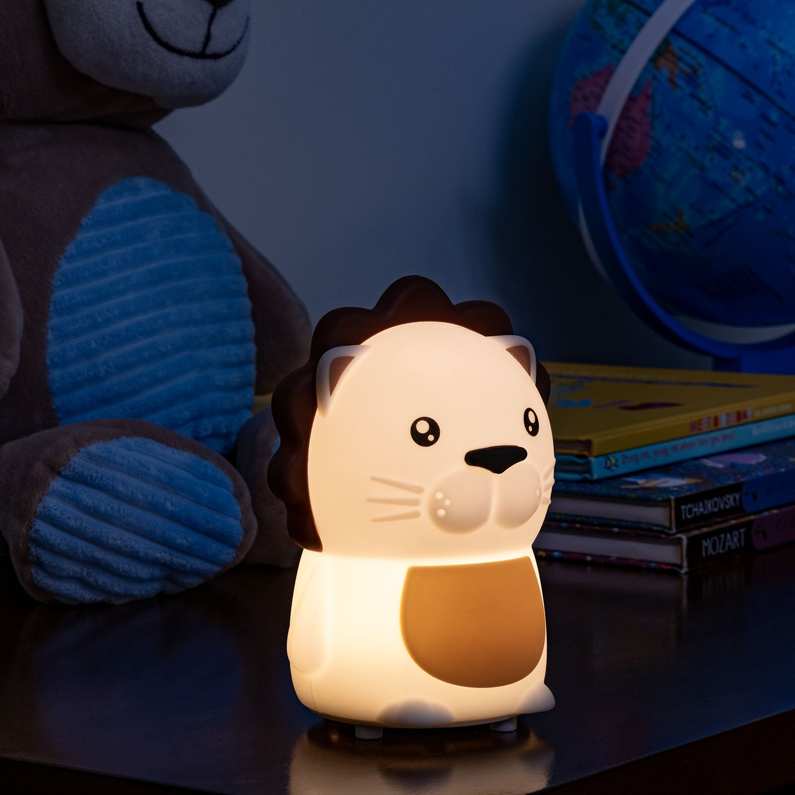 LitezAll Lion Squishable Color Changing Silicone Lantern