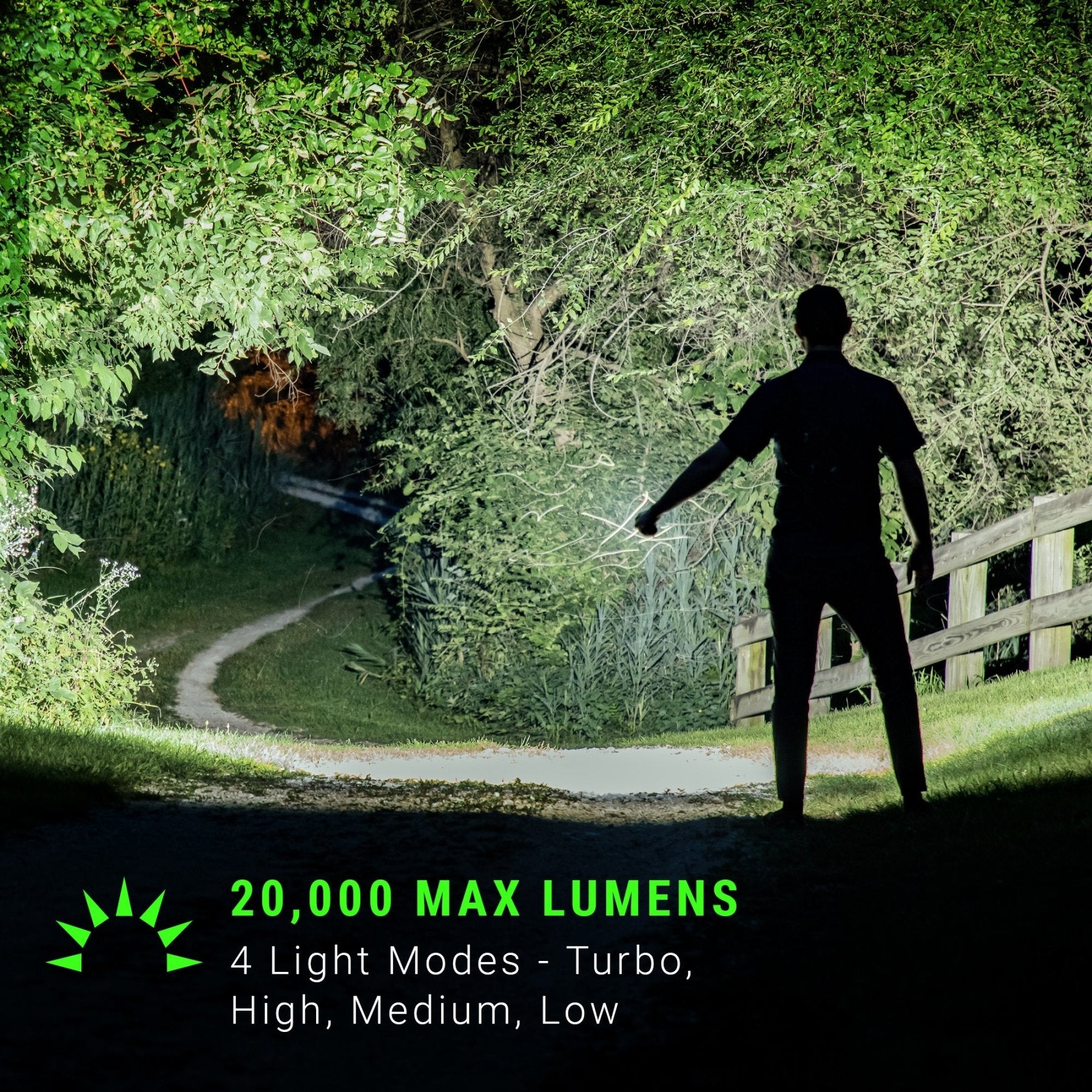 極上　ルベライト　K777 Kodiak® Kong 18,000 Lumen Rechargeable Tactical Flashlight - LitezAll