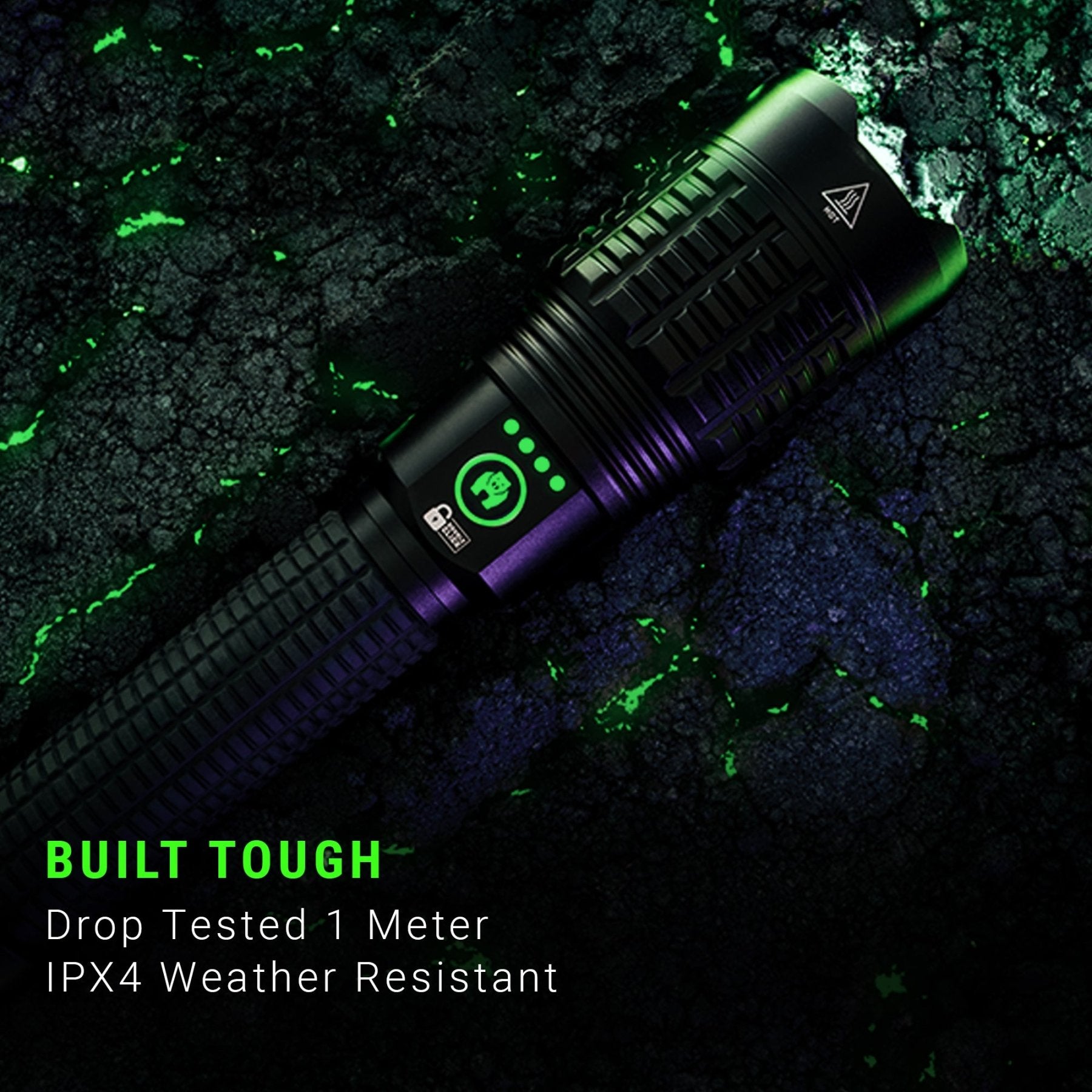 Kodiak® Kong 18,000 Lumen Rechargeable Tactical Flashlight - LitezAll - Tactical Flashlights - 4