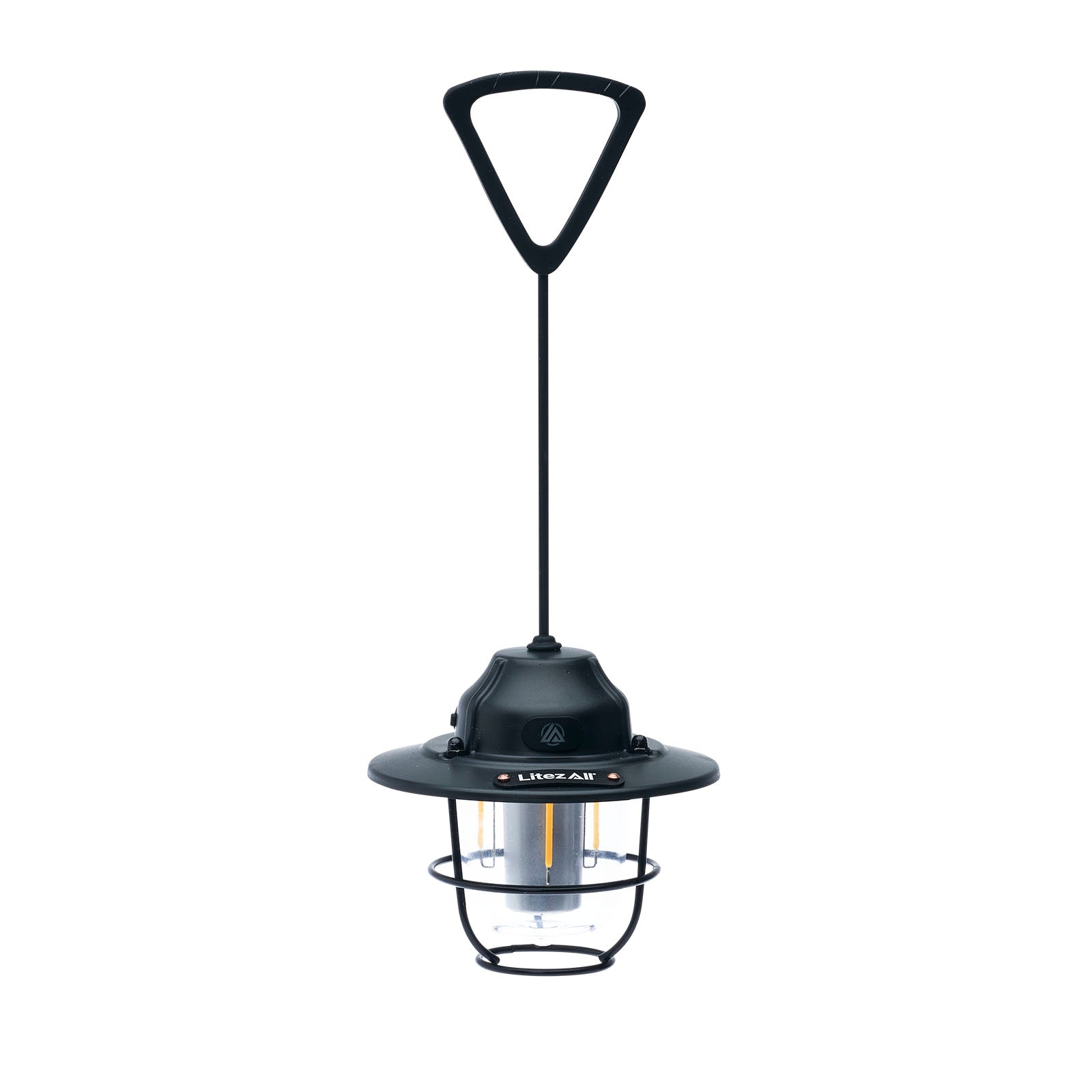 LitezAll Rechargeable Pine Cone Lantern 4 Light Modes
