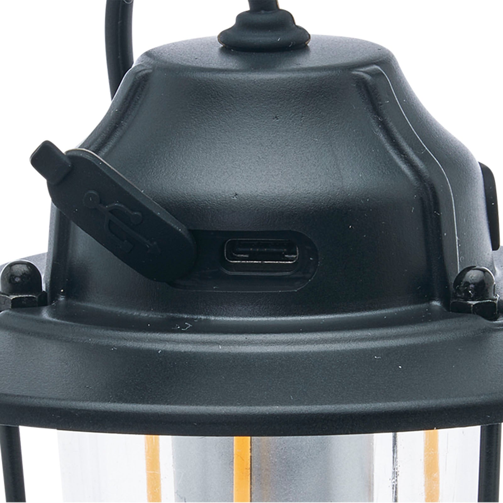 LitezAll Rechargeable Pine Cone Lantern 4 Light Modes