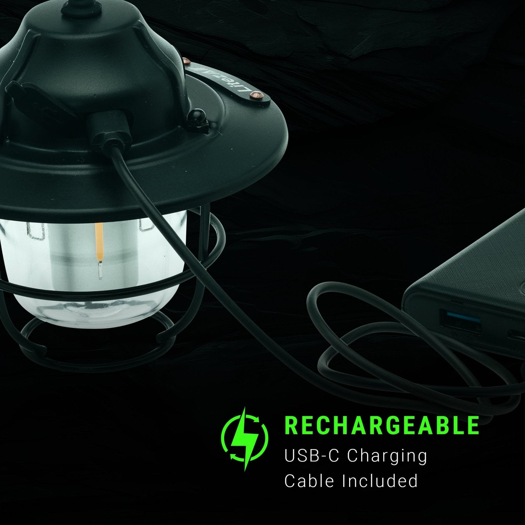 LitezAll® Rechargeable Pine Cone Lantern 4 Light Modes - LitezAll - Lanterns - 7