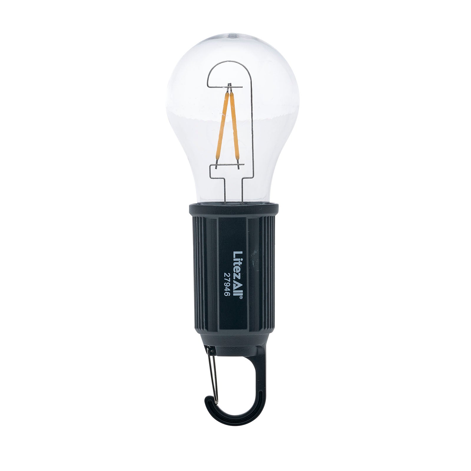 LitezAll Rechargeable Warm White Bulb with Carabiner - LitezAll