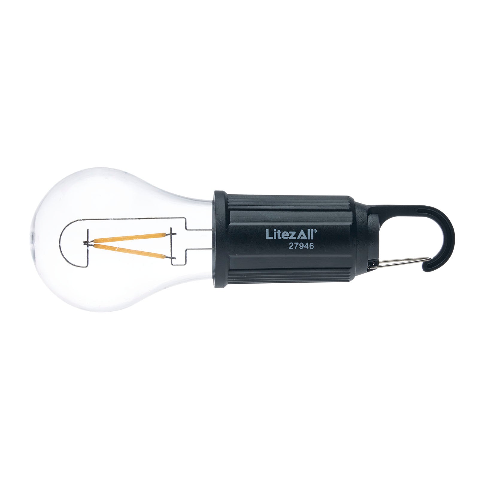 LitezAll Rechargeable Warm White Bulb with Carabiner