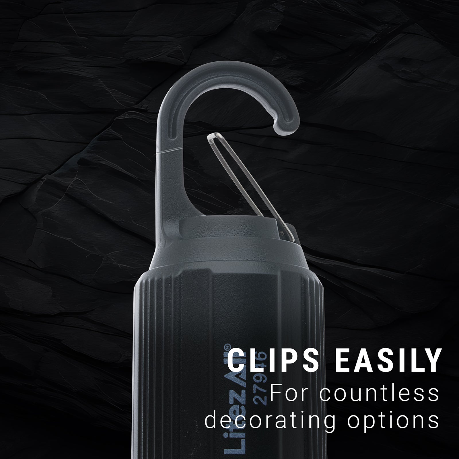 LitezAll® Rechargeable Warm White Bulb with Carabiner - LitezAll - Wireless Lighting Solutions - 4