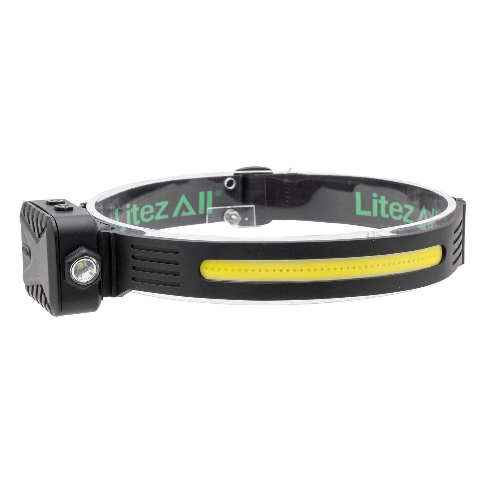 LitezAll Briteband® Low Profile Silicone Low Profile Headlamp with Inspection Light