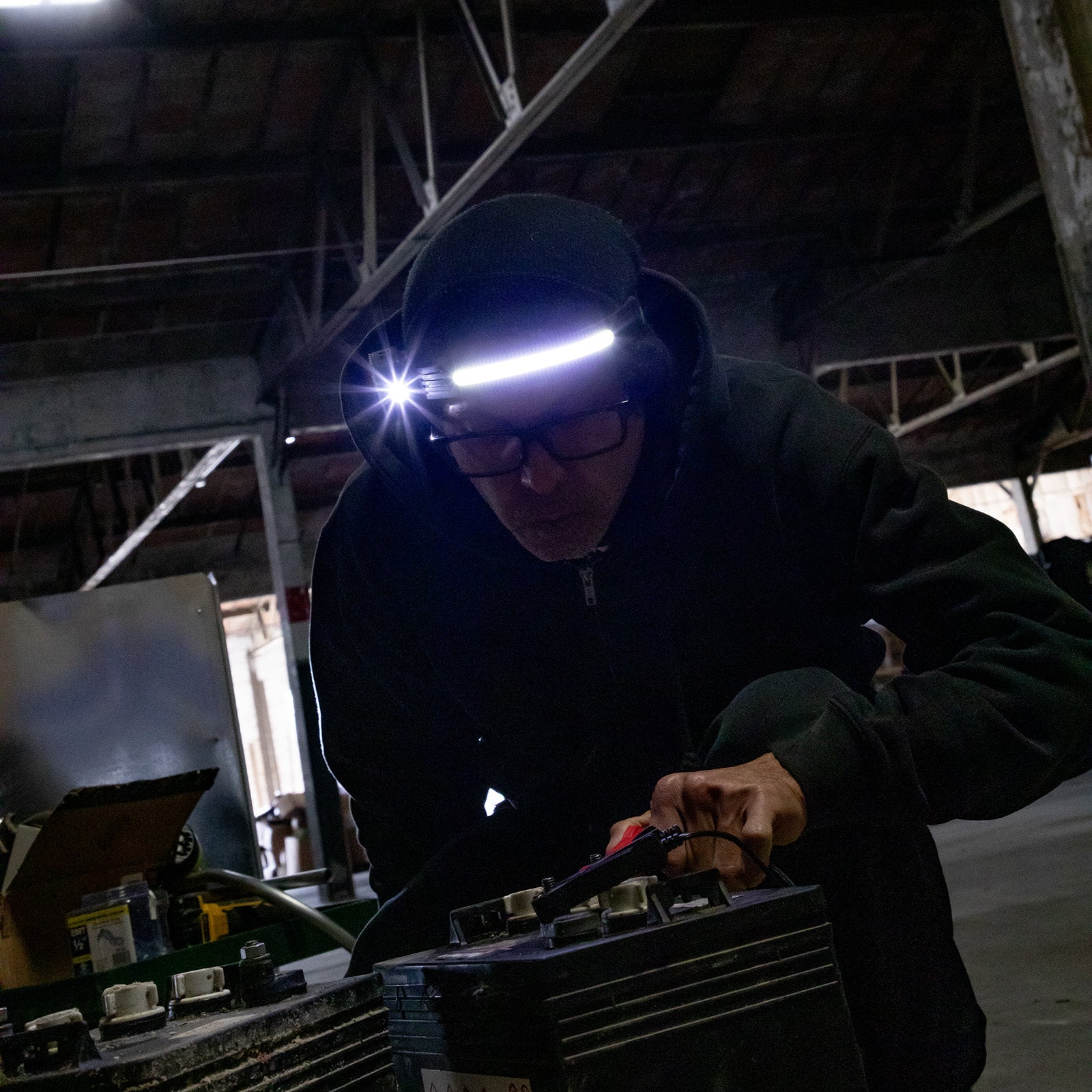 LitezAll Briteband® Low Profile Silicone Low Profile Headlamp with