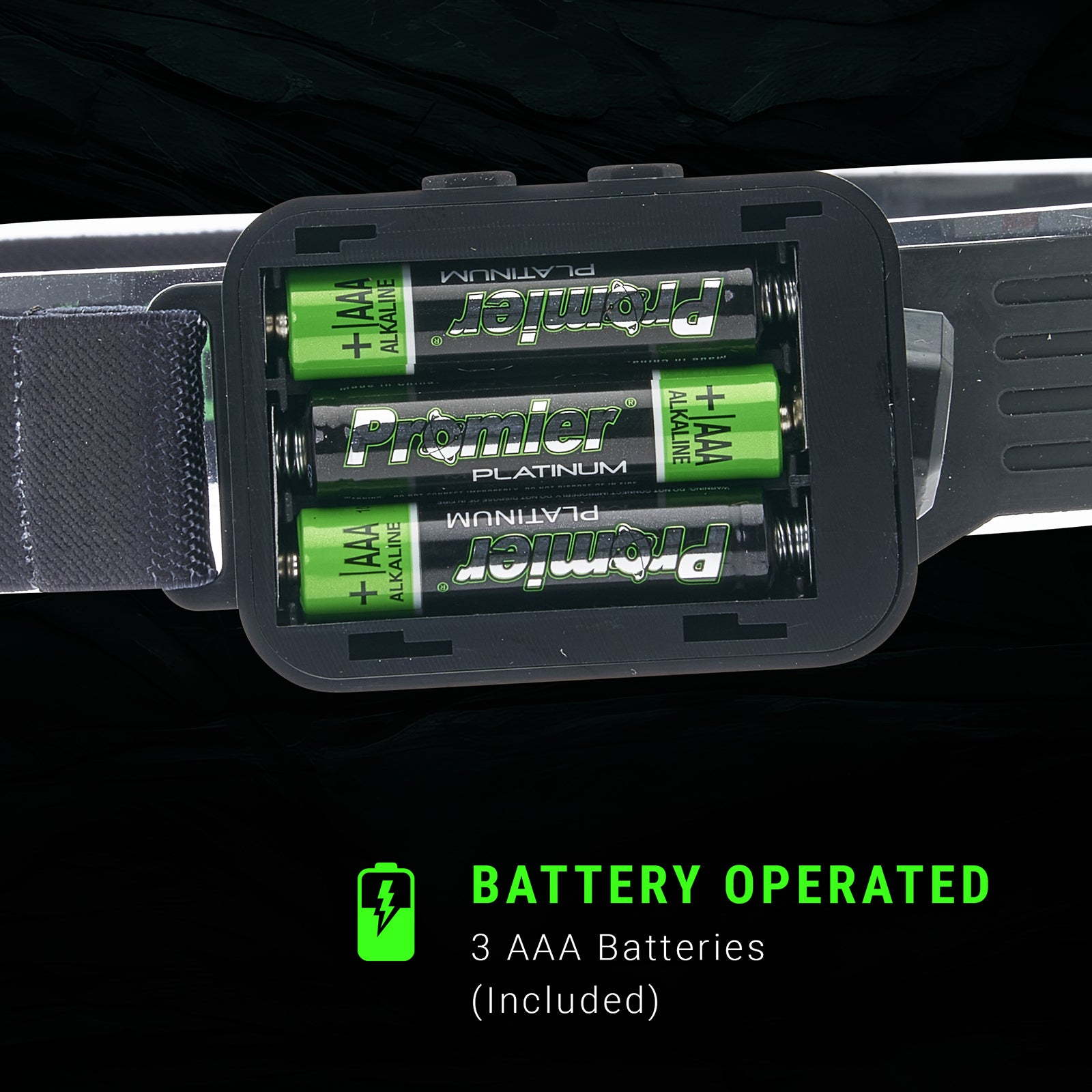 LitezAll® Briteband® Low Profile Silicone Headlamp with Inspection Light - LitezAll - Headlamps - 7