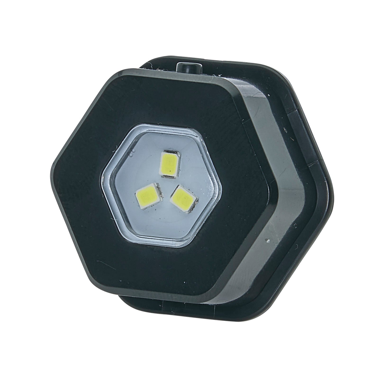LitezAll Battery Powered Hexagon Puck Lights 4 Pack