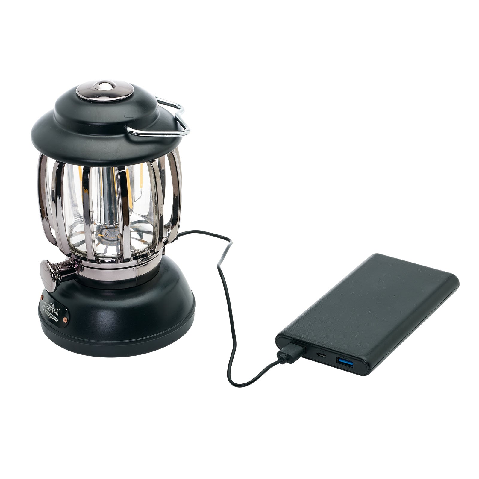 LitezAll Ole '92 Rechargeable and Battery Powered Camping Lantern with Dimmer