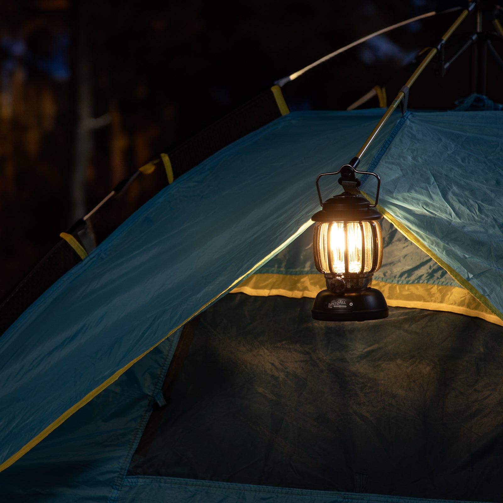 LitezAll® OLE '92® Rechargeable and Battery Powered Camping Lantern with Dimmer - LitezAll - Lanterns - 6