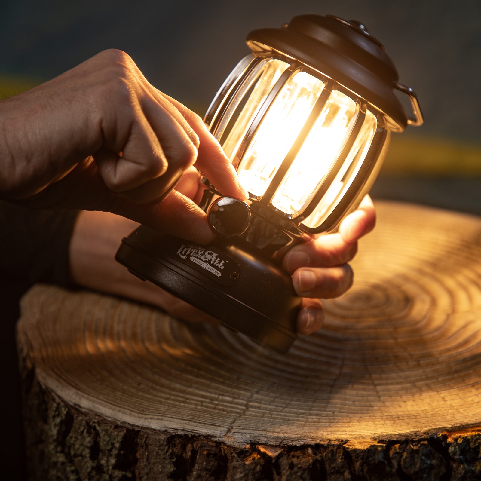 LitezAll® OLE '92® Rechargeable and Battery Powered Camping Lantern with Dimmer - LitezAll - Lanterns - 7