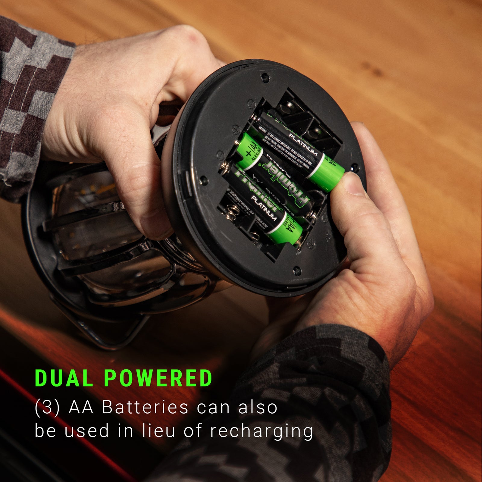 LitezAll® OLE '92® Rechargeable and Battery Powered Camping Lantern with Dimmer - LitezAll - Lanterns - 6