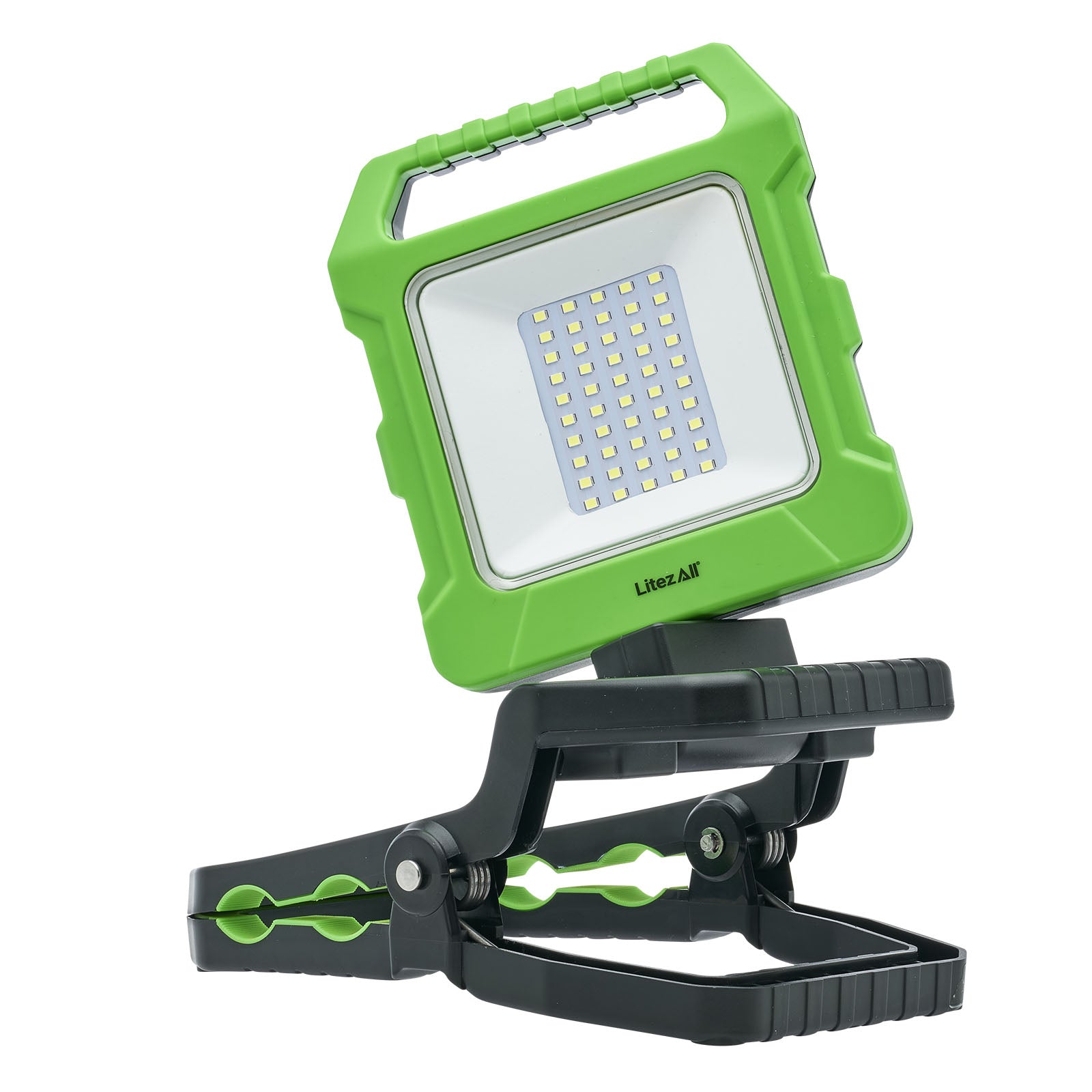 28295 - LA - WRKCLAMP - 4 LitezAll Rechargeable 4000 Lumen Work Light with Clamp - LitezAll - Work Lights - 2