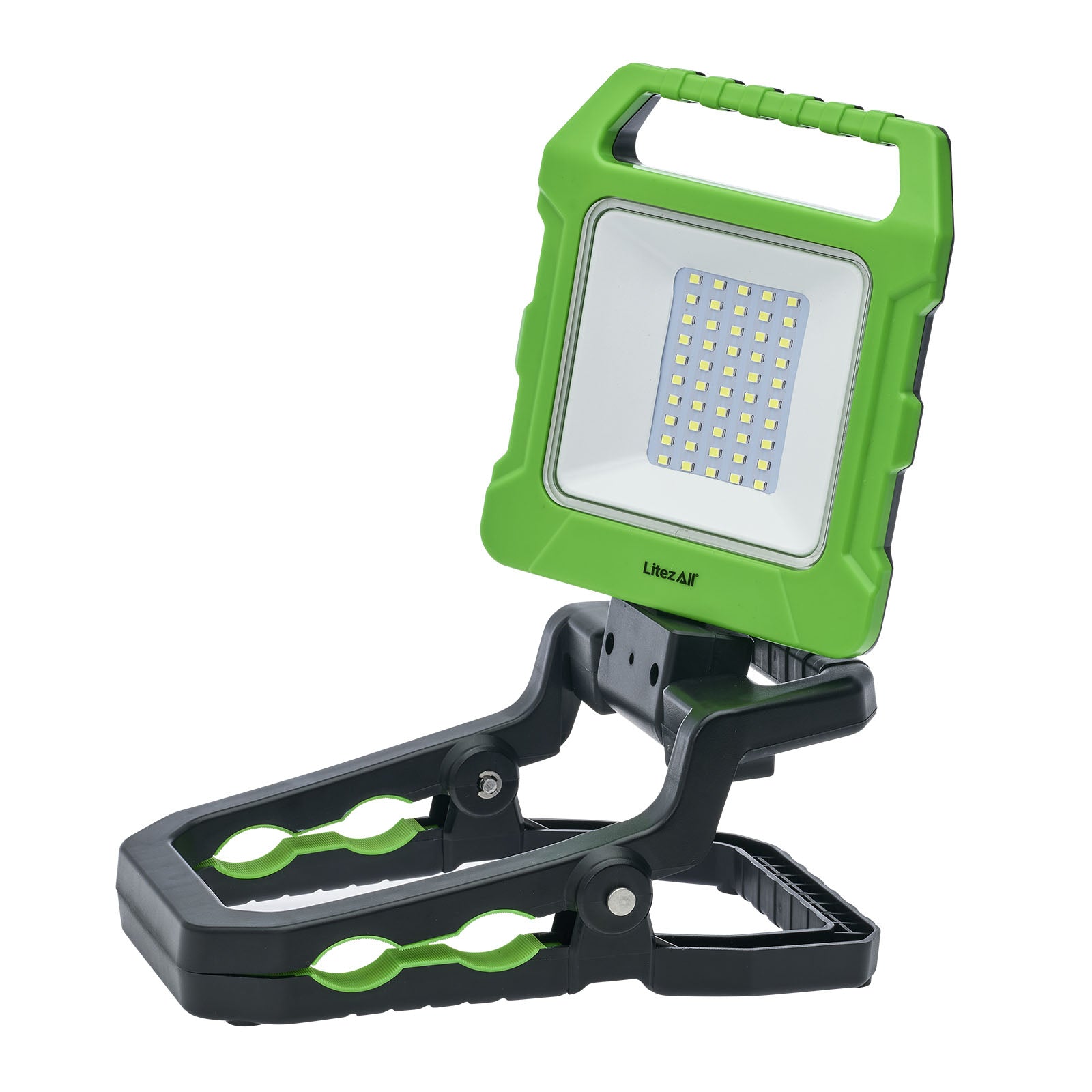 28295 - LA - WRKCLAMP - 4 LitezAll Rechargeable 4000 Lumen Work Light with Clamp - LitezAll - Work Lights - 30