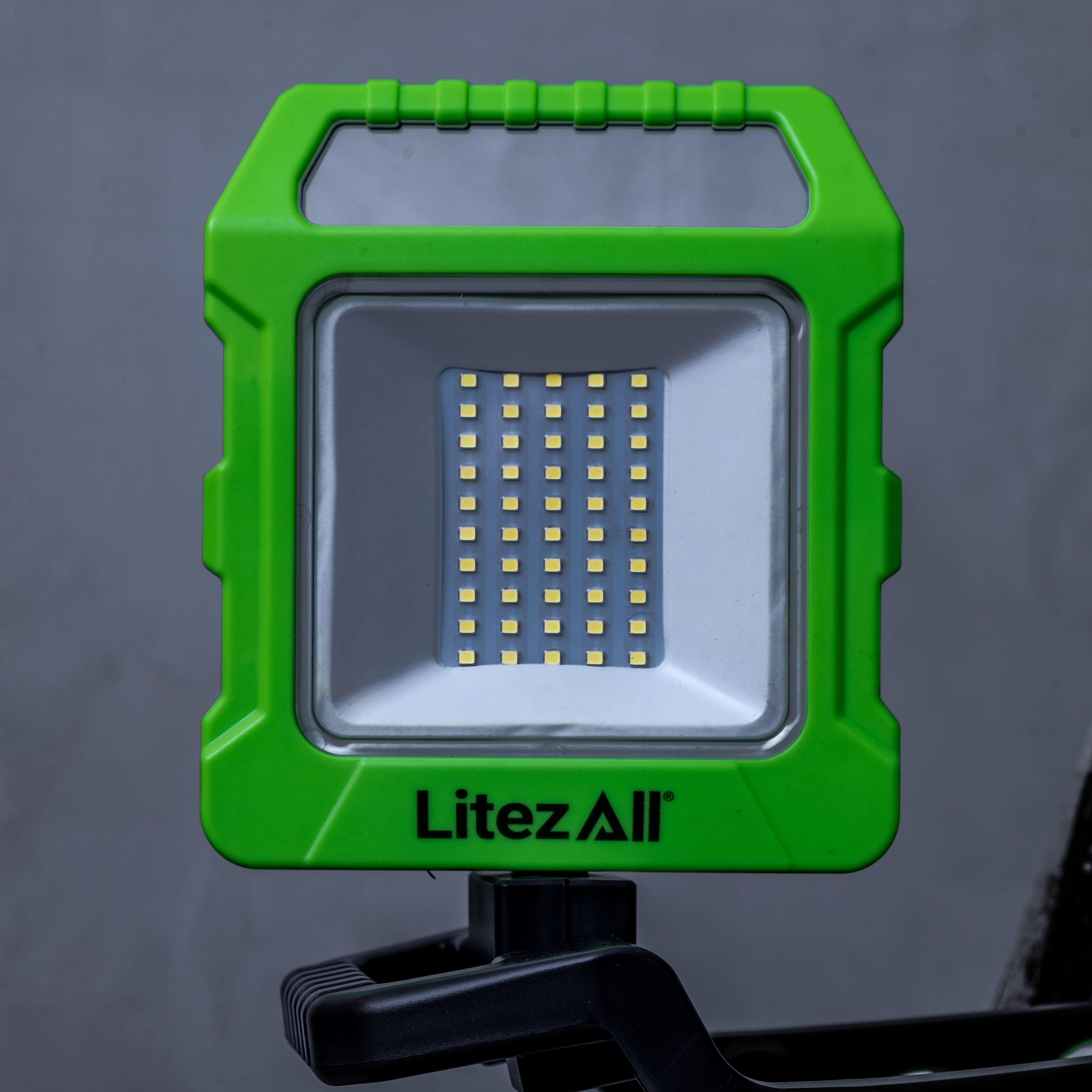 28295 - LA-WRKCLAMP-4 LitezAll Rechargeable 4000 Lumen Work Light with Clamp