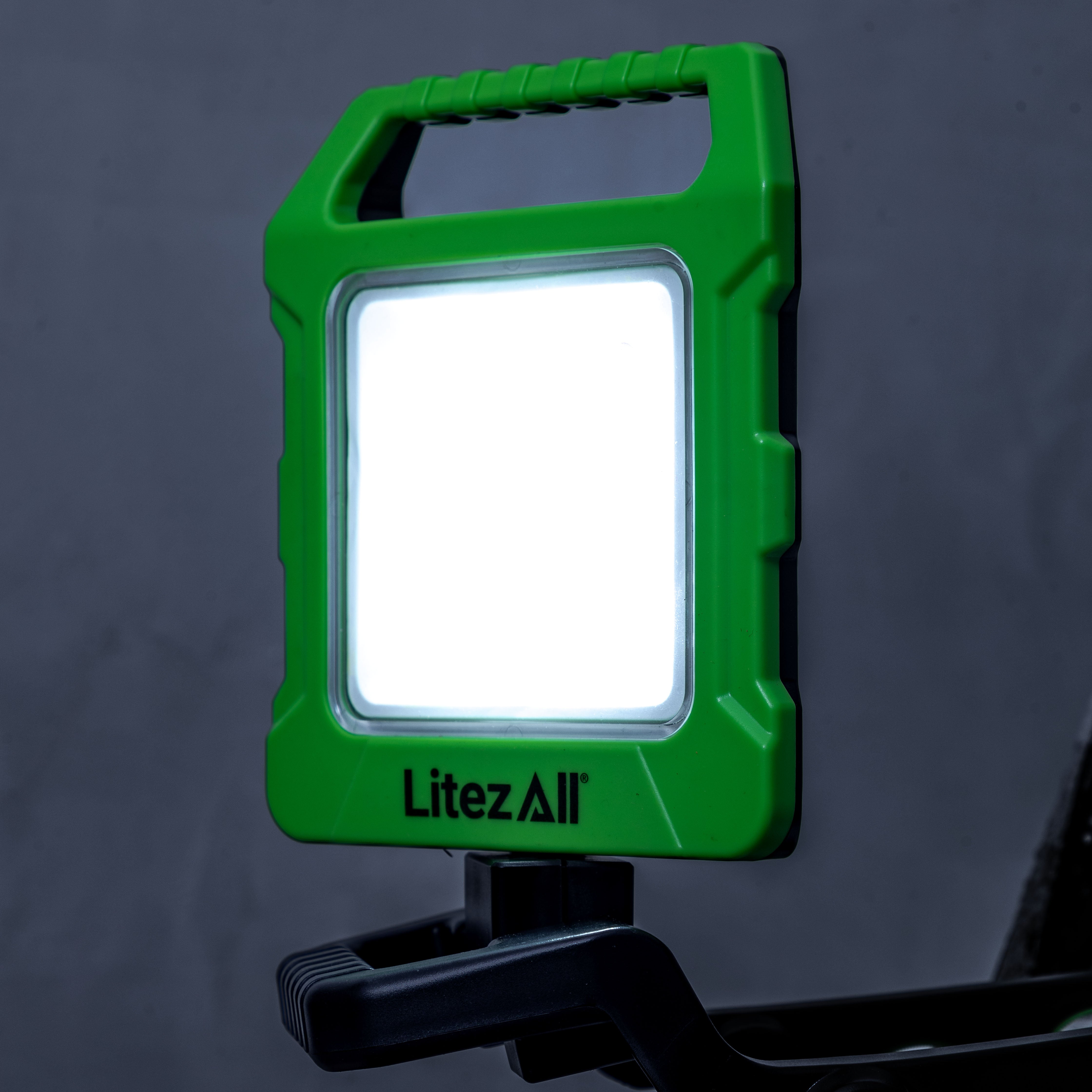 28295 - LA-WRKCLAMP-4 LitezAll Rechargeable 4000 Lumen Work Light with Clamp