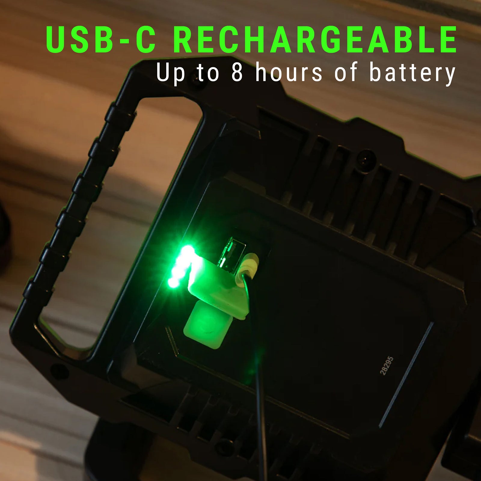 LitezAll® Rechargeable 4000 Lumen Work Light with Clamp - LitezAll - Work Lights - 8