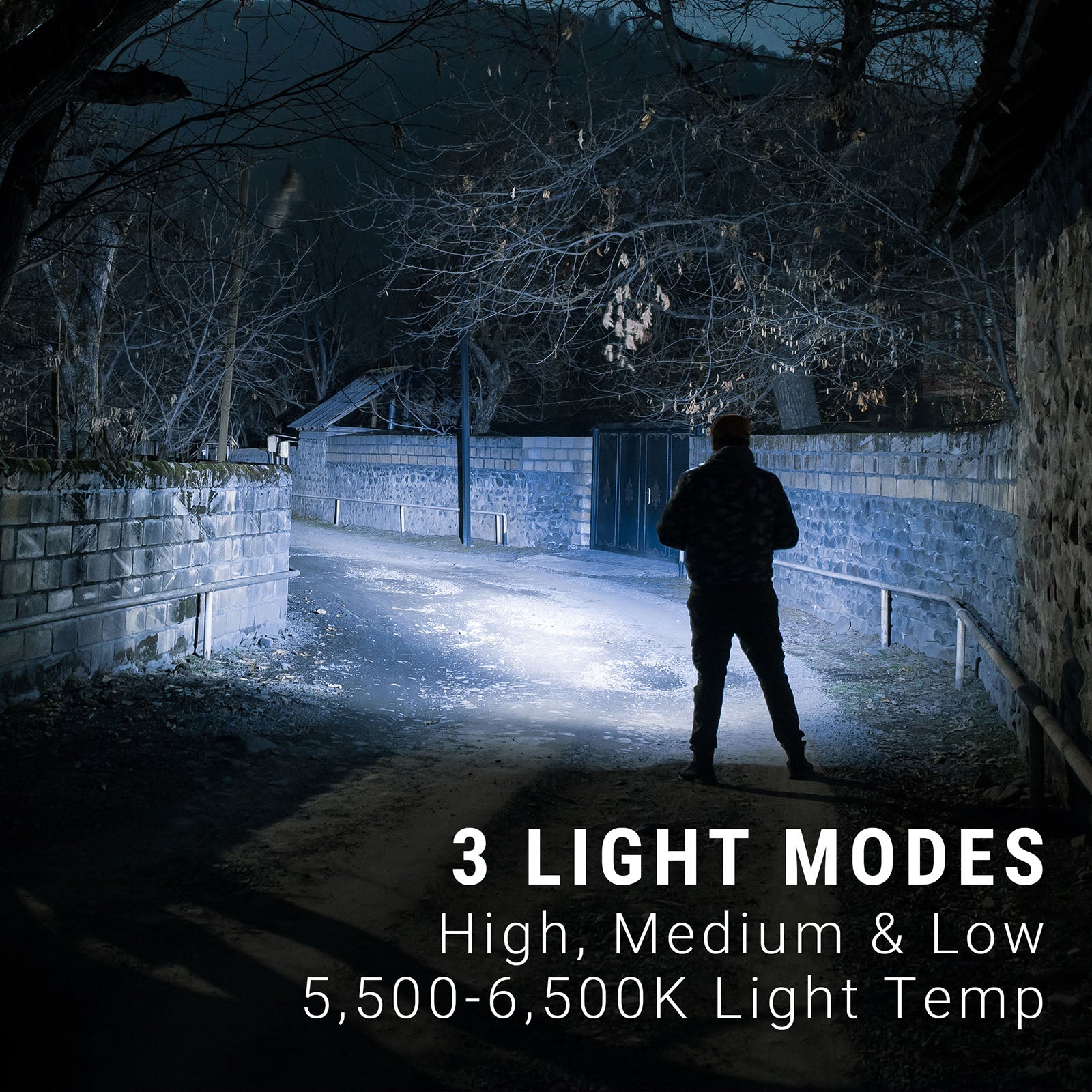 LitezAll® ULTAC3 Rechargeable Ultralite Spotlight - LitezAll