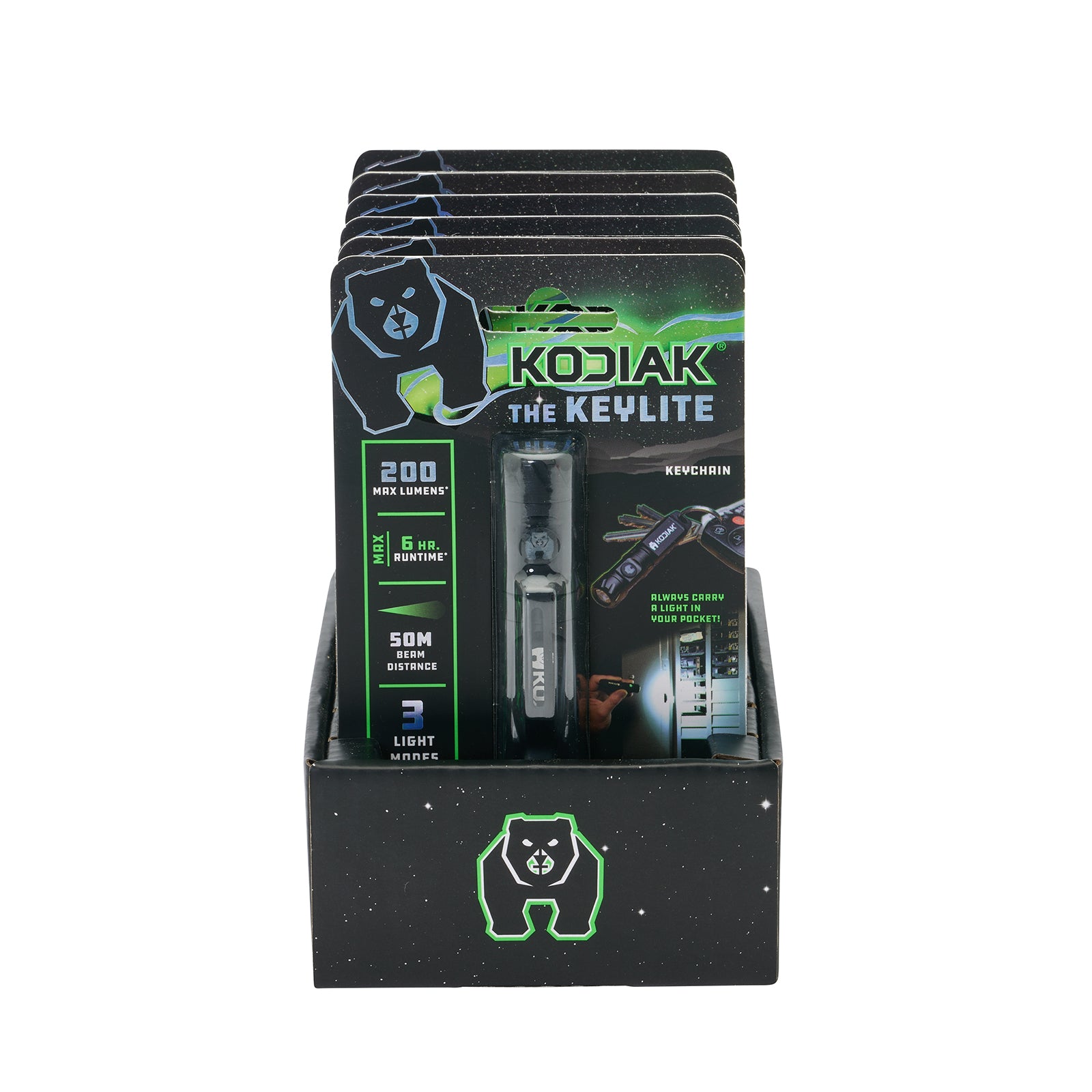 Kodiak® Keychain Flashlight with Clip - LitezAll - Keychain Lights - 26