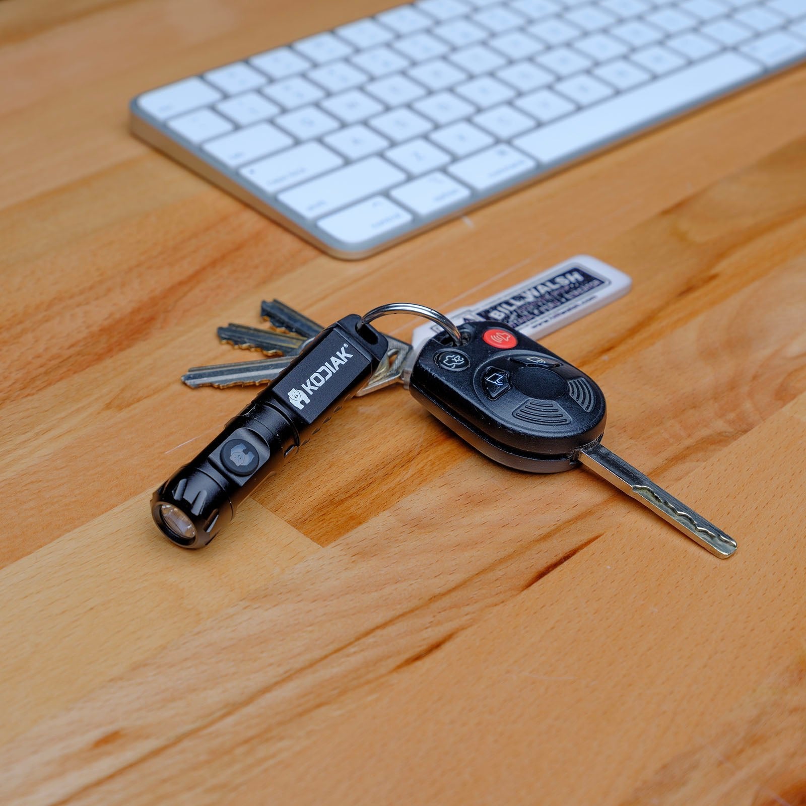 Kodiak® Keychain Flashlight with Clip - LitezAll