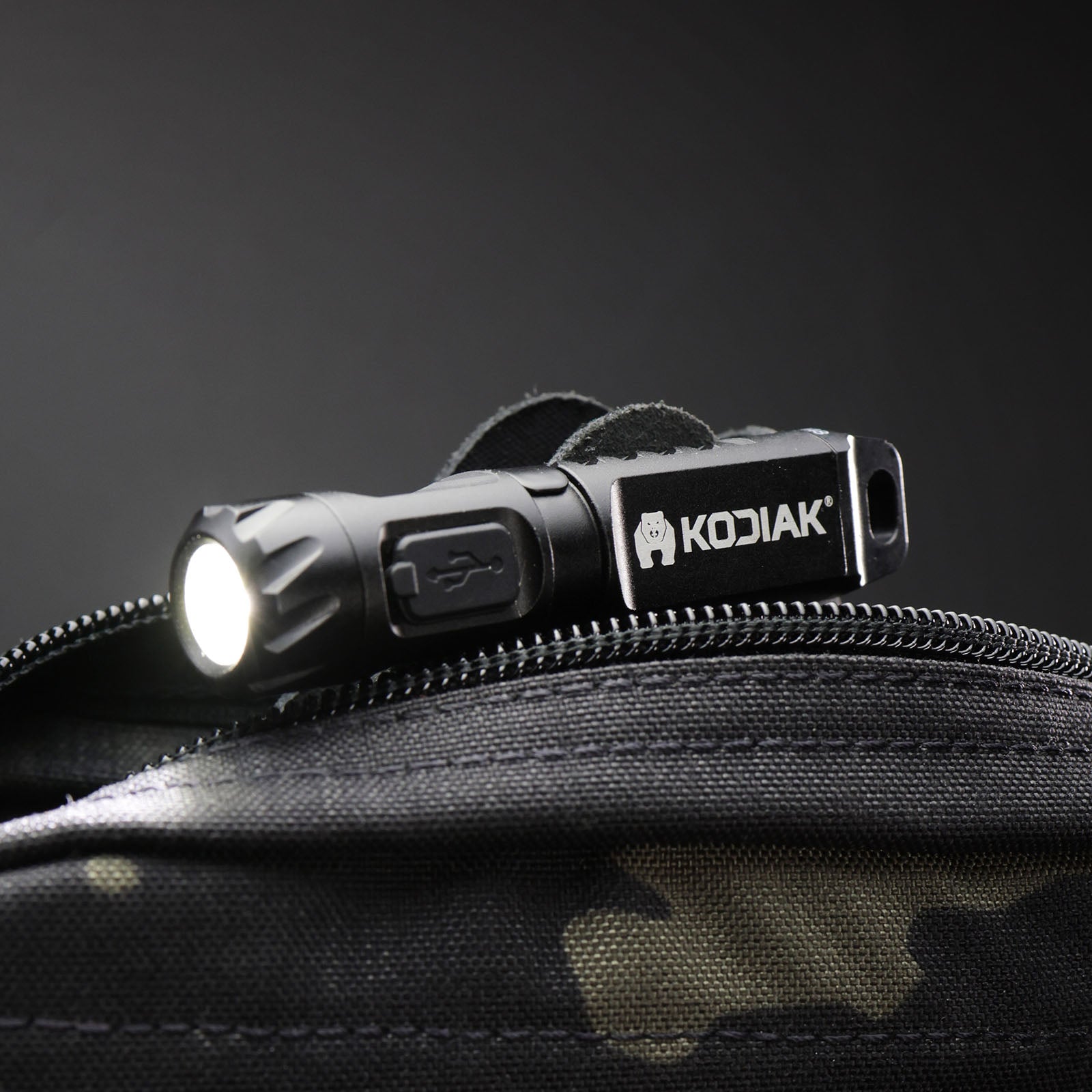 Kodiak® Keychain Flashlight with Clip - LitezAll