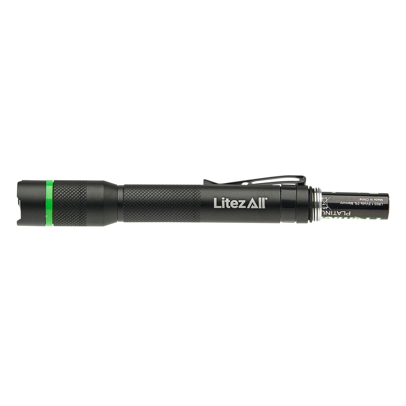 LitezAll 350 Lumen Battery Powered Pen Light Flashlight