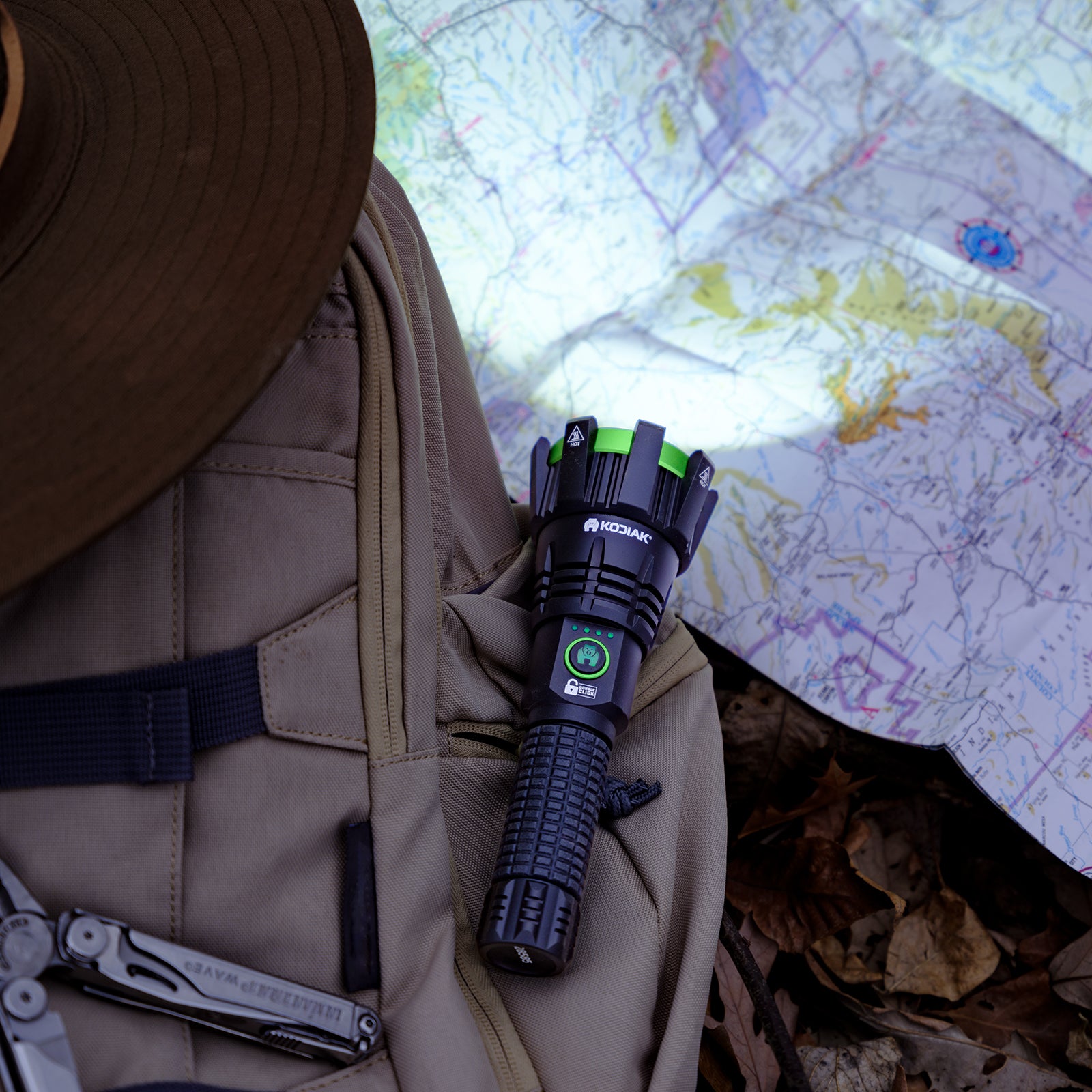 Kodiak® Krusader® 5000 Lumen Tactical Flashlight - LitezAll - Tactical Flashlights - 8