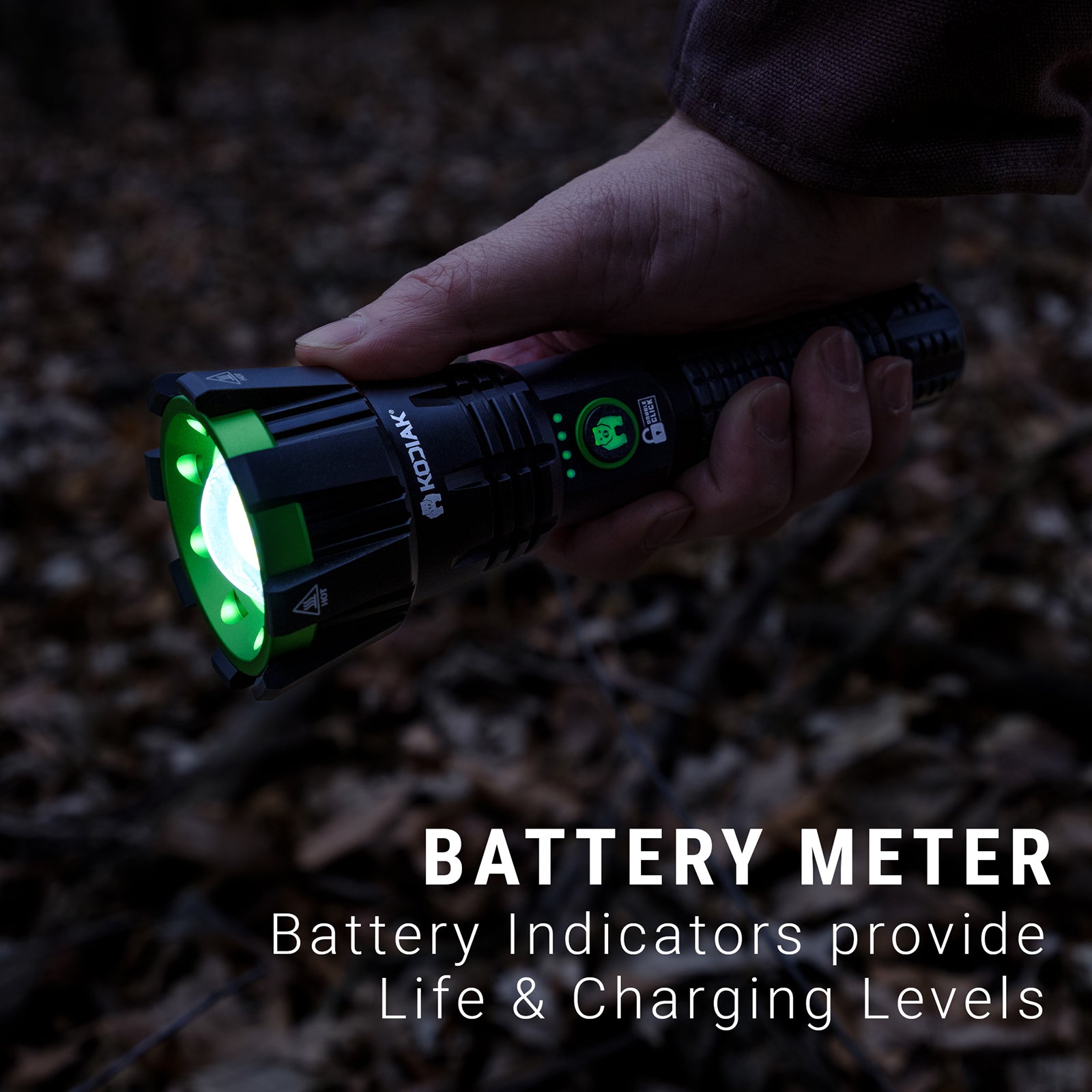 Kodiak® Krusader® 5000 Lumen Tactical Flashlight - LitezAll - Tactical Flashlights - 4