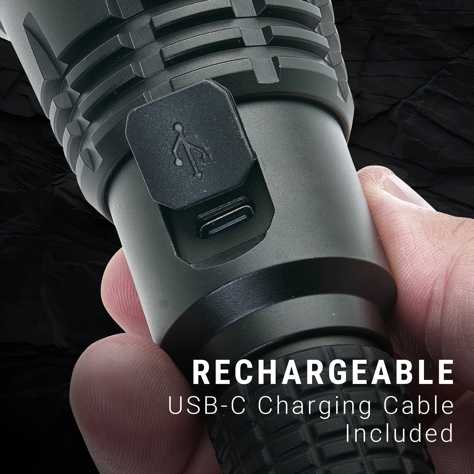 Kodiak® Krusader® 5000 Lumen Tactical Flashlight - LitezAll