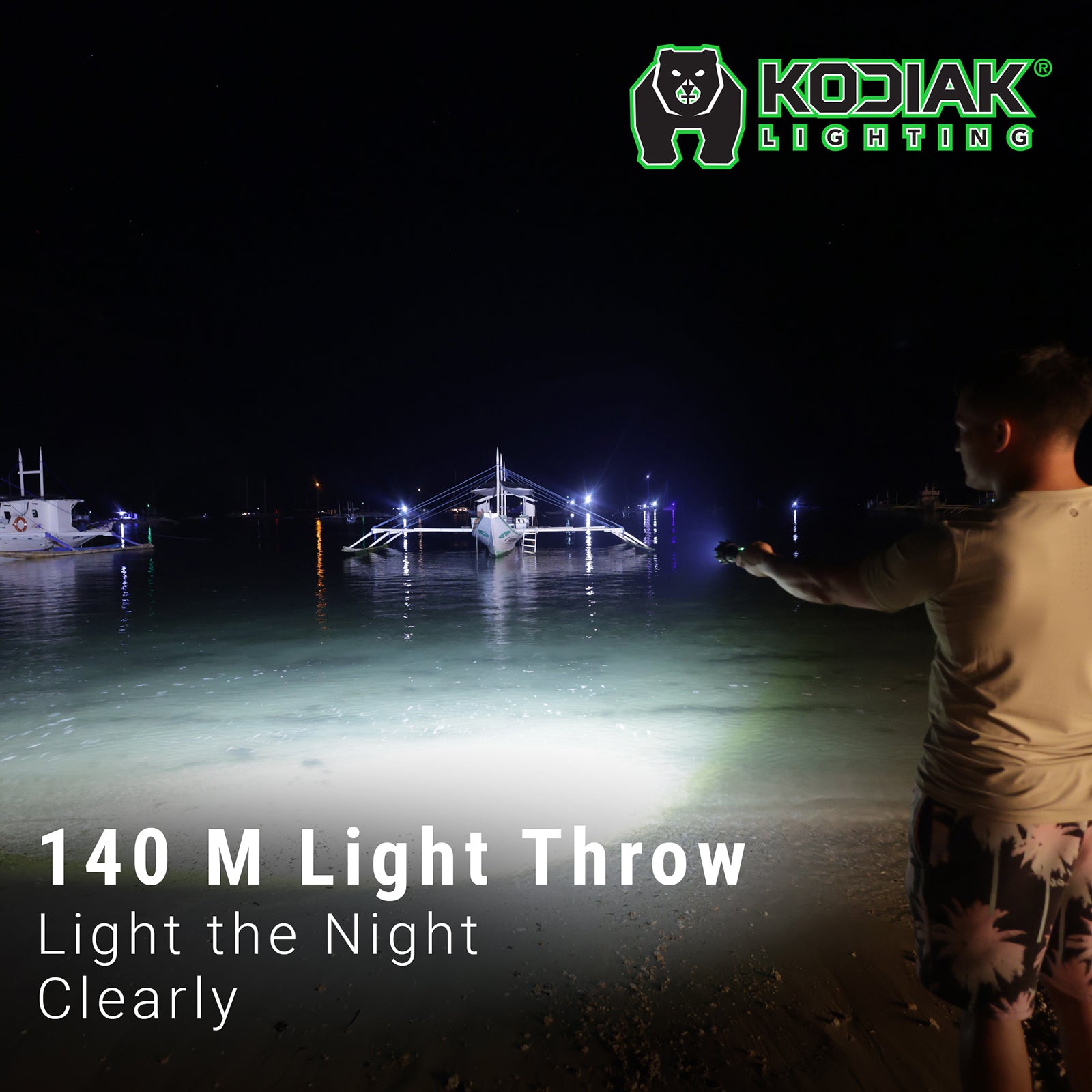 Kodiak® Krusader® 5000 Lumen Tactical Flashlight - LitezAll - Tactical Flashlights - 7