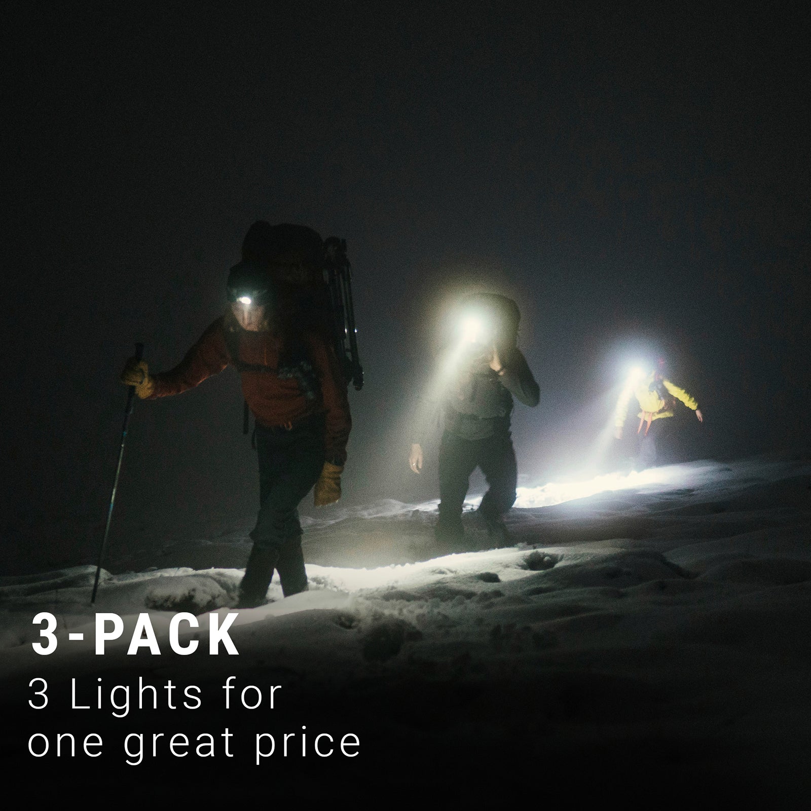 LitezAll® Economy Headlamp 3 Pack 28615 - LA - 150LMHL - 8 - 16 - LitezAll - Headlamps - 4