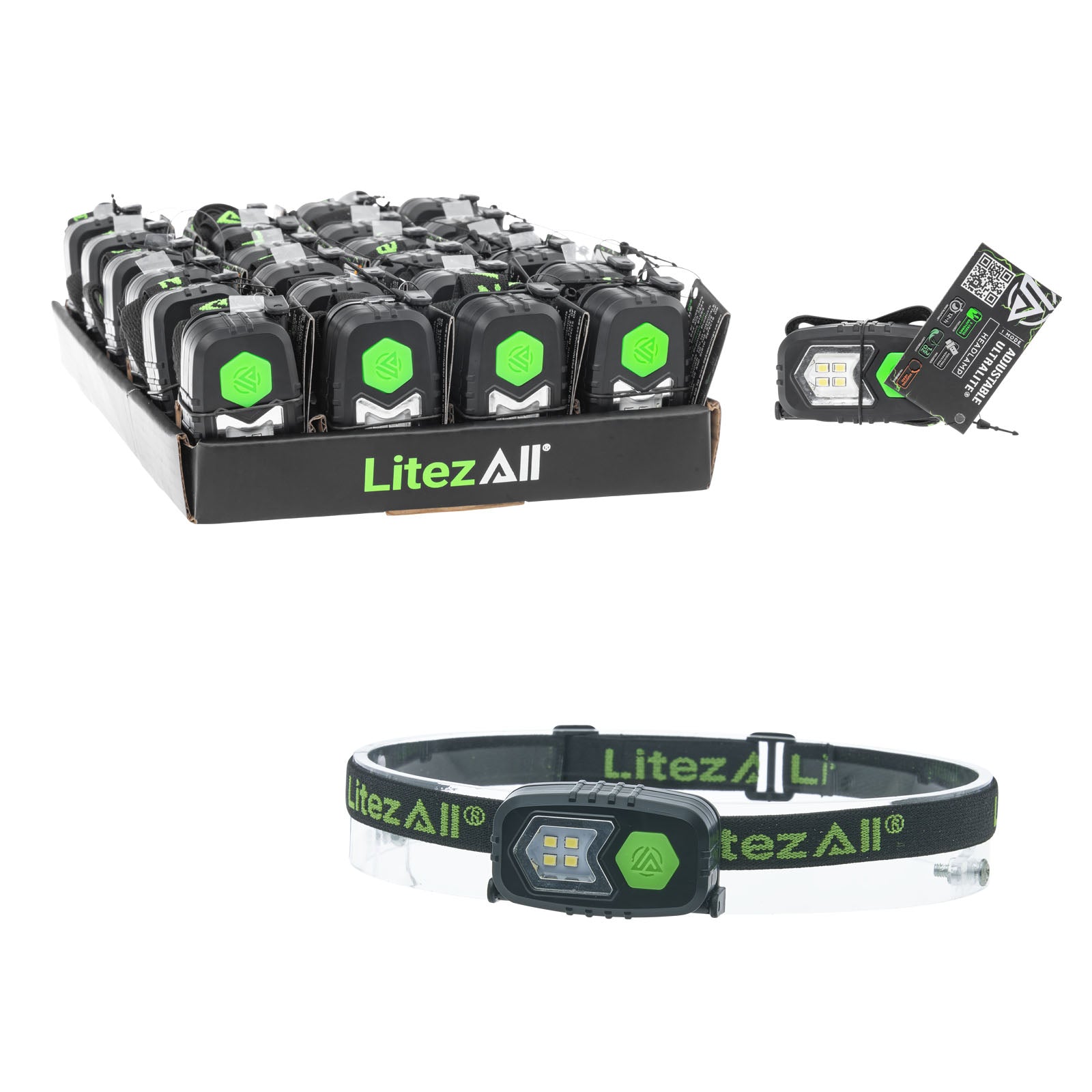 LitezAll Ultralite® Headlamp Bulk