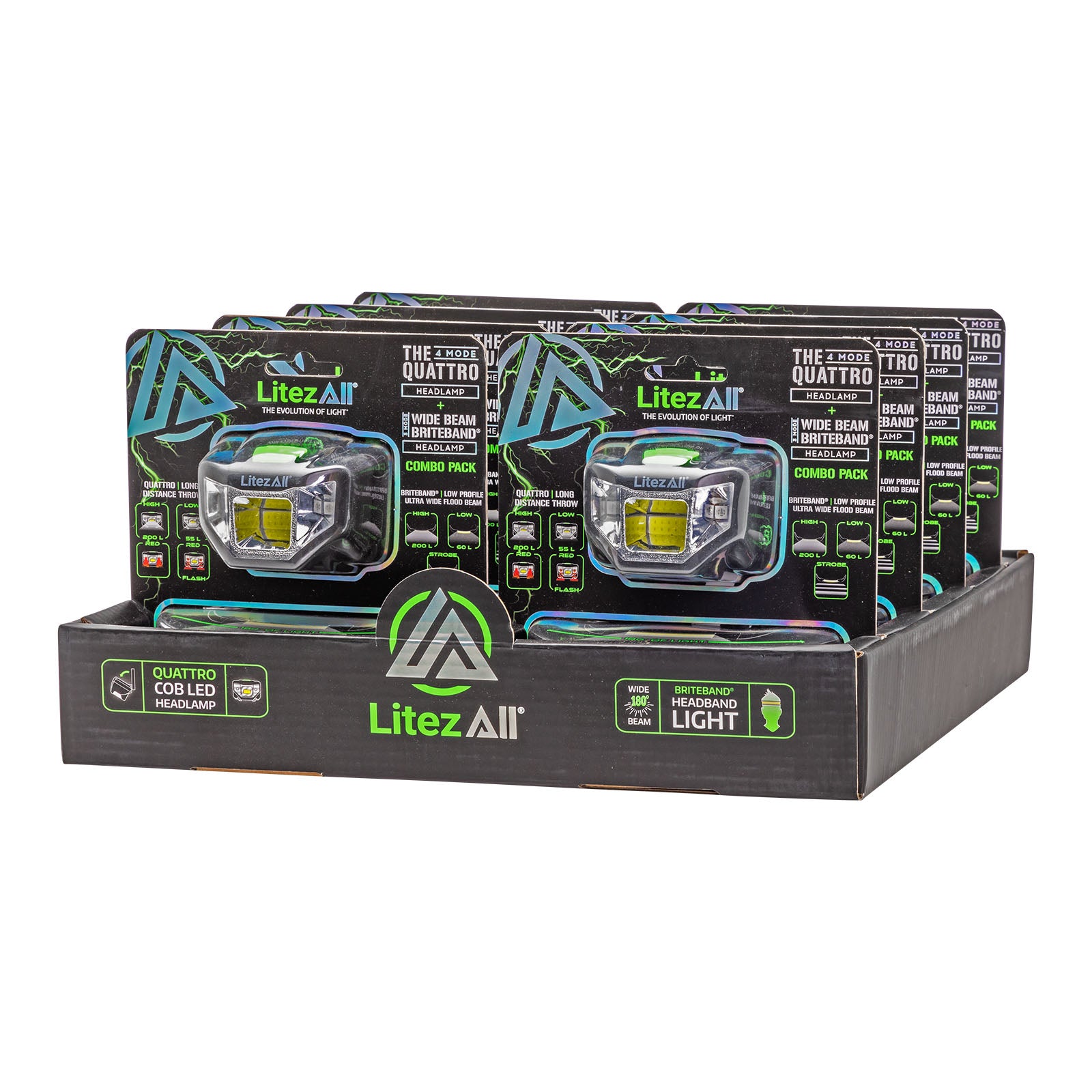 LitezAll Briteband Headlamp + 4 - Mode Headlamp - LitezAll - Combos - 14