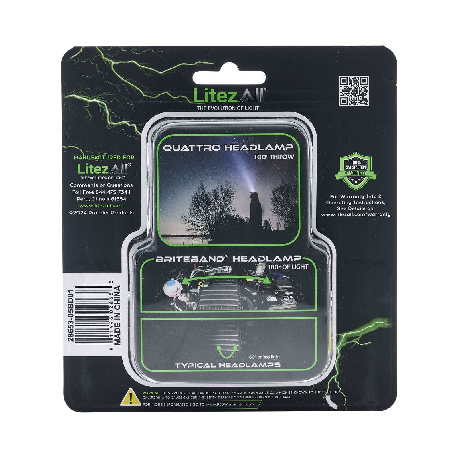 LitezAll Briteband Headlamp + 4 - Mode Headlamp - LitezAll - Combos - 22