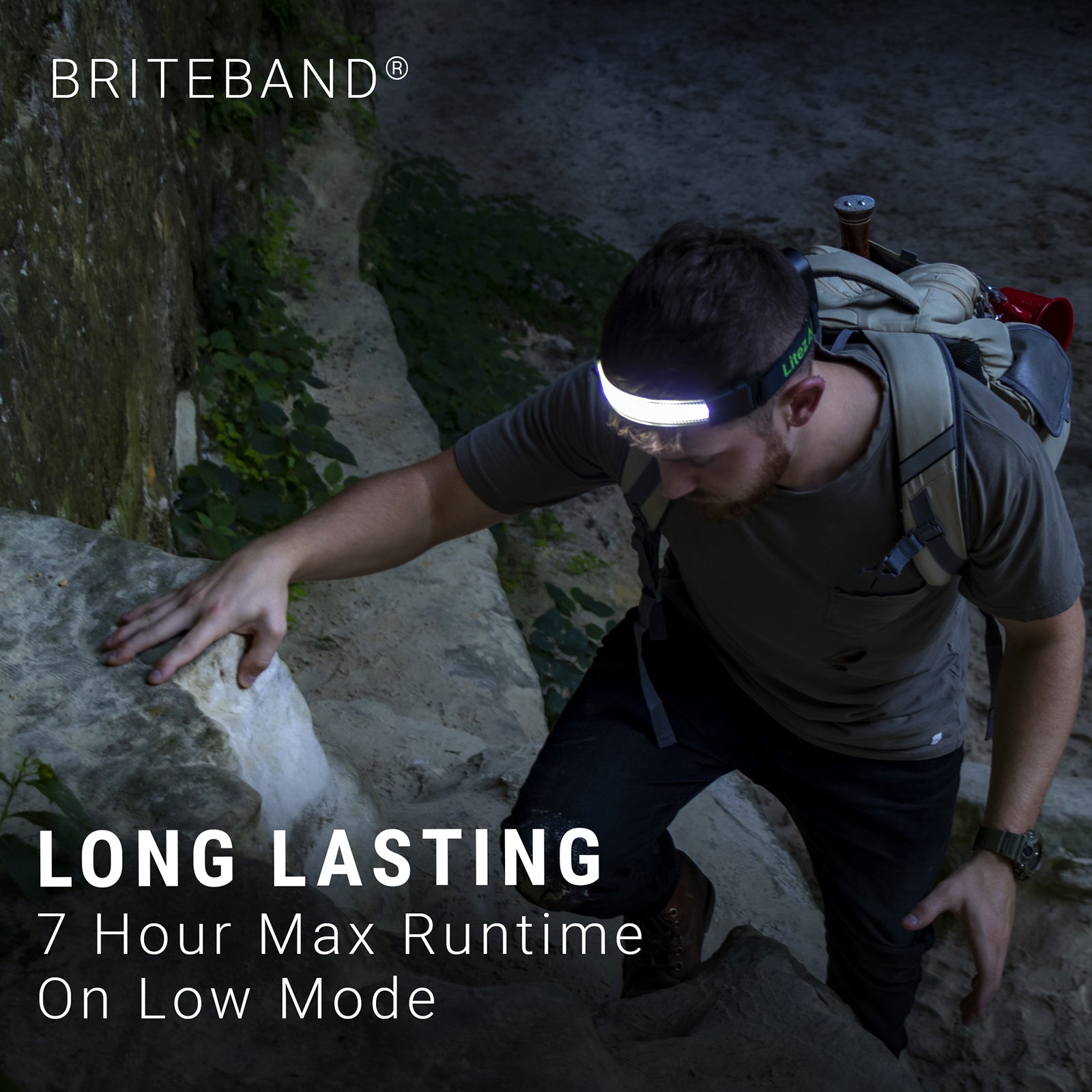 LitezAll® Briteband® Headlamp + 4-Mode Headlamp - LitezAll