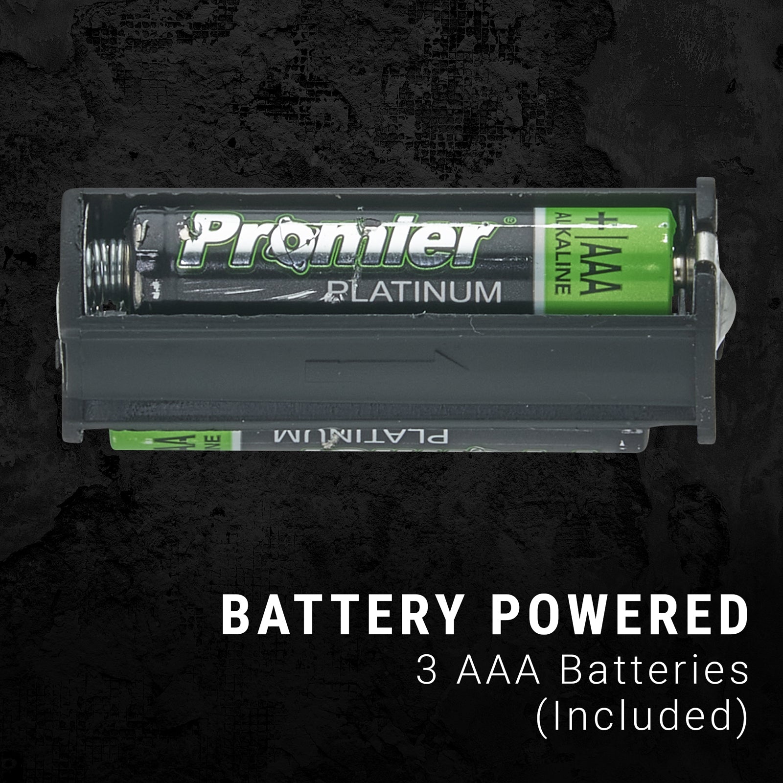 LitezAll Rubber Coated EDC Flashlight 3 Pack - LitezAll