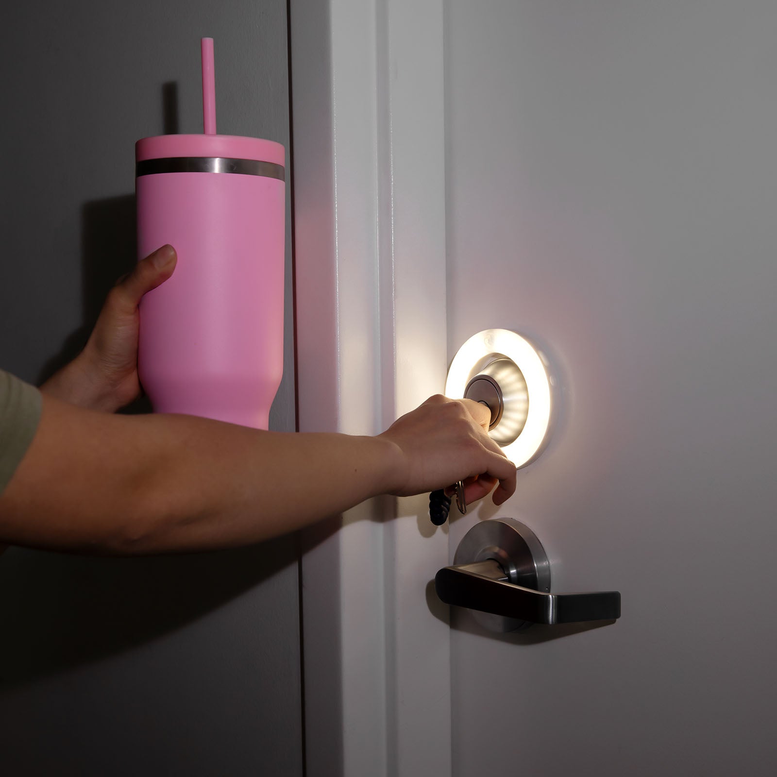 LitezAll Rechargeable Motion Activated Door Lock Keyhole Light