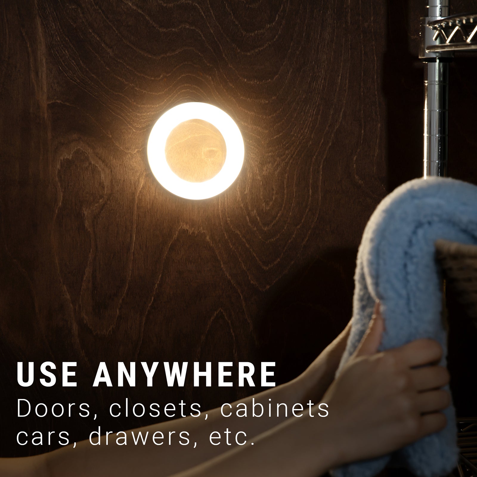 LitezAll® Rechargeable Motion Activated Door Lock Keyhole Light - LitezAll - Wireless Lighting Solutions - 5